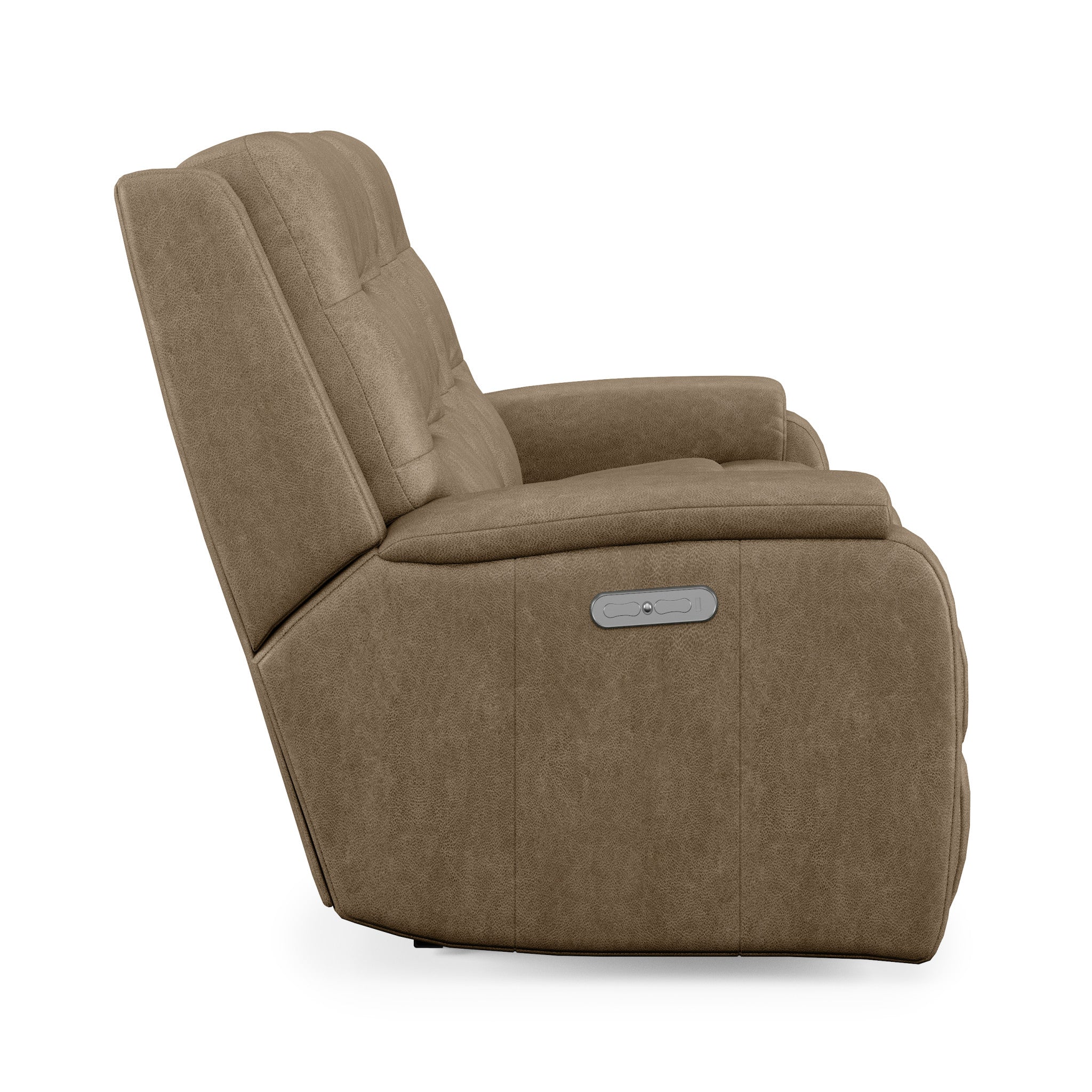 Arlo Leather Power Reclining Loveseat with Console & Power Headrests 4 Arlo Leather Power Reclining Loveseat with Console & Power Headrests