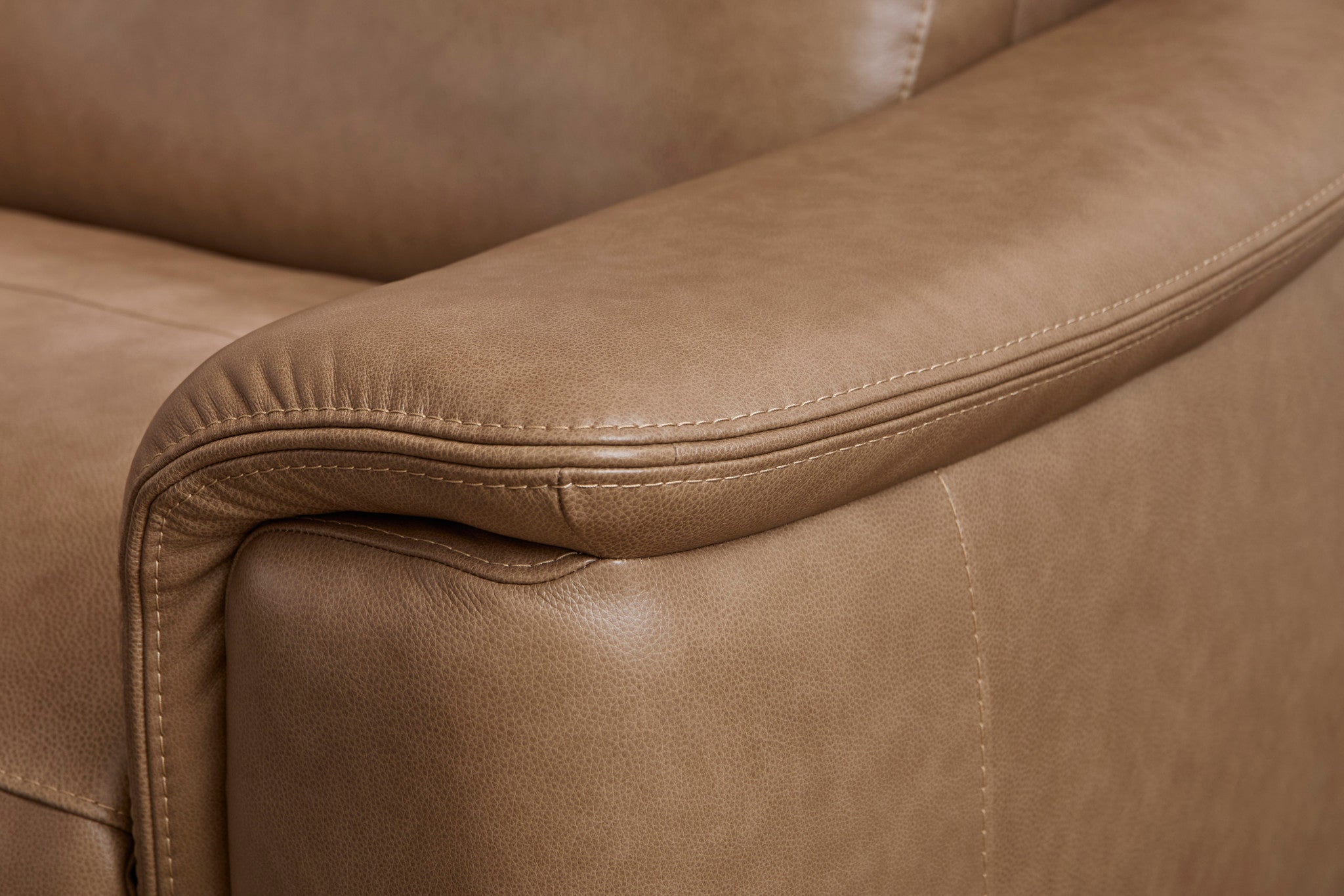 Camden Dusty Taupe Leather Power Reclining Sectional with Power Headrest 6 Camden Dusty Taupe Leather Power Reclining Sectional with Power Headrest