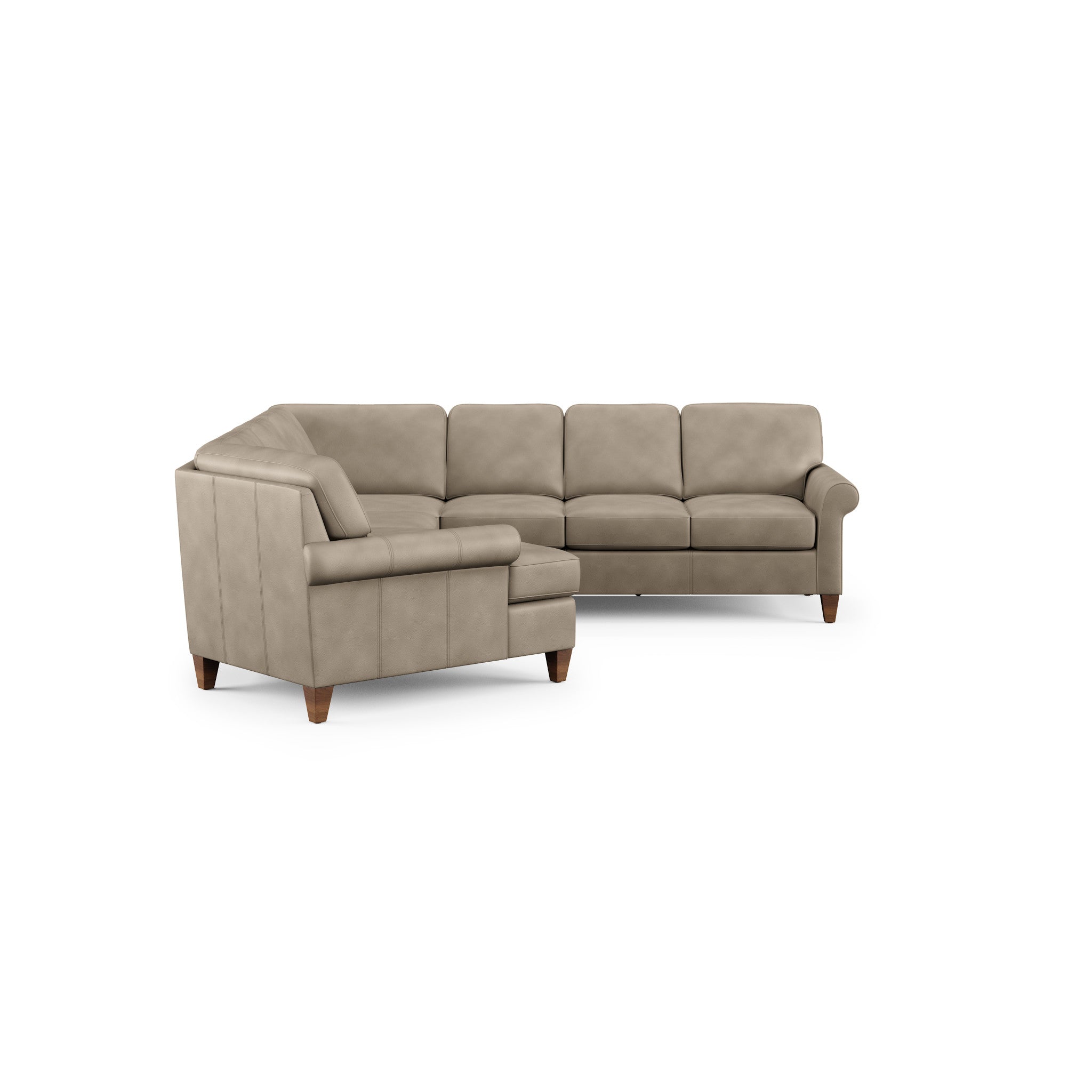 Westside Leather Sectional 4 Westside Leather Sectional