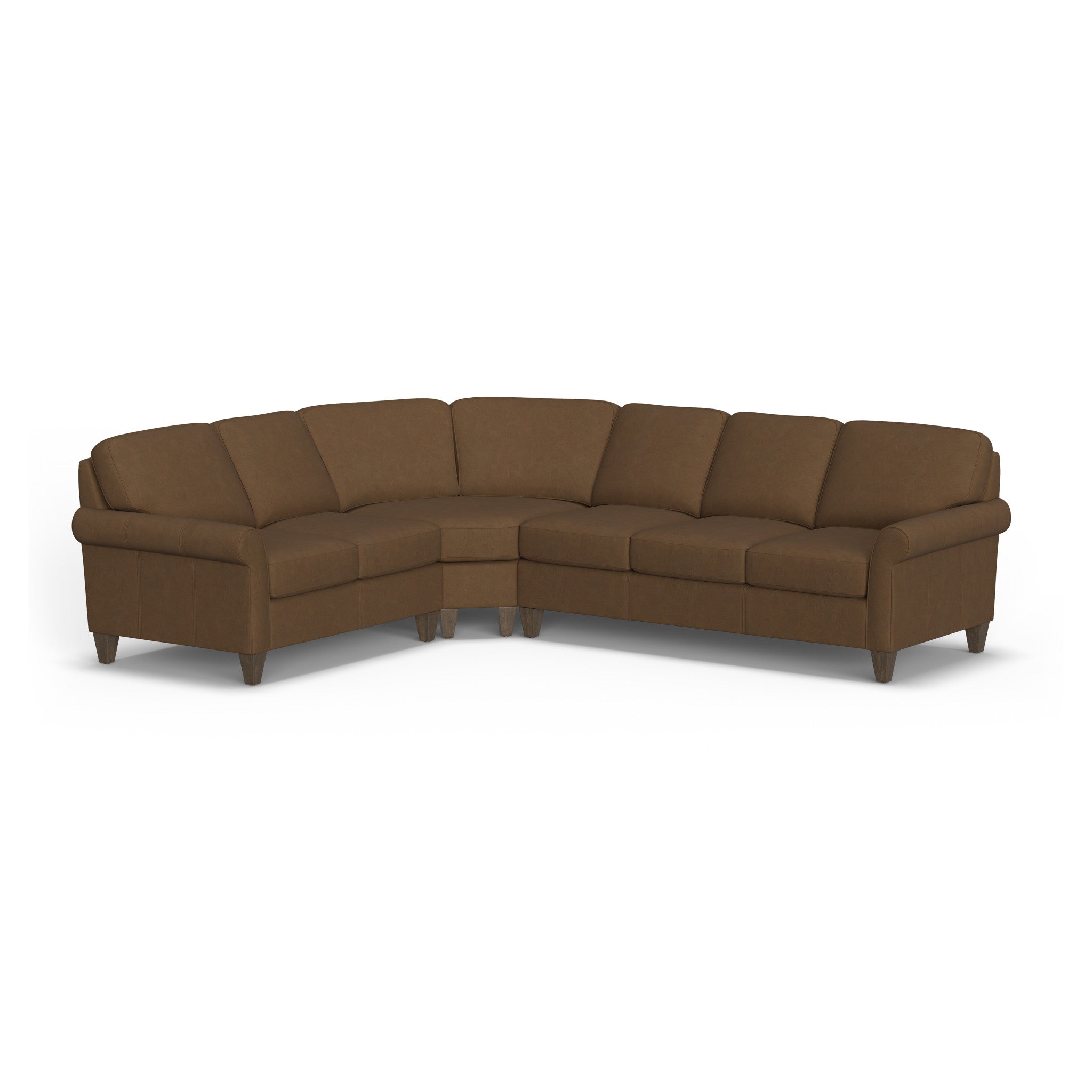 Westside Leather Sectional 6 Westside Leather Sectional