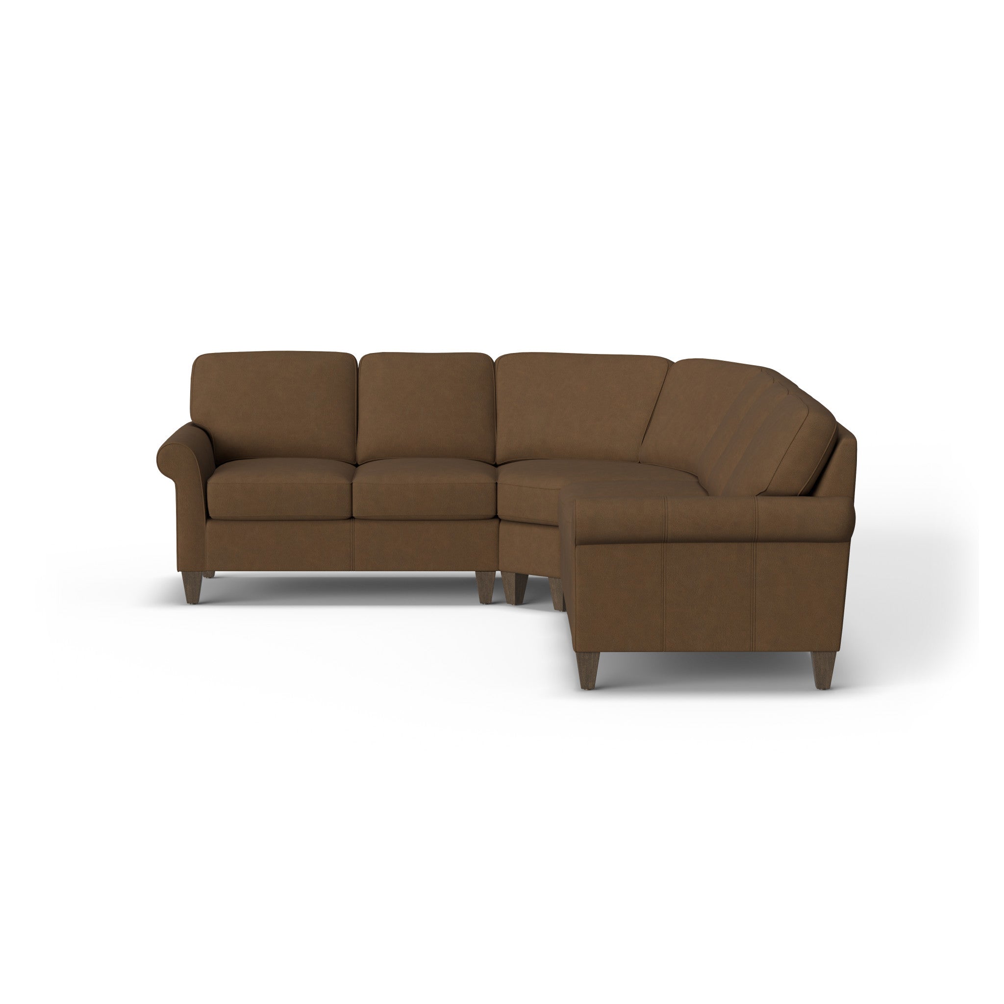 Westside Leather Sectional 8 Westside Leather Sectional