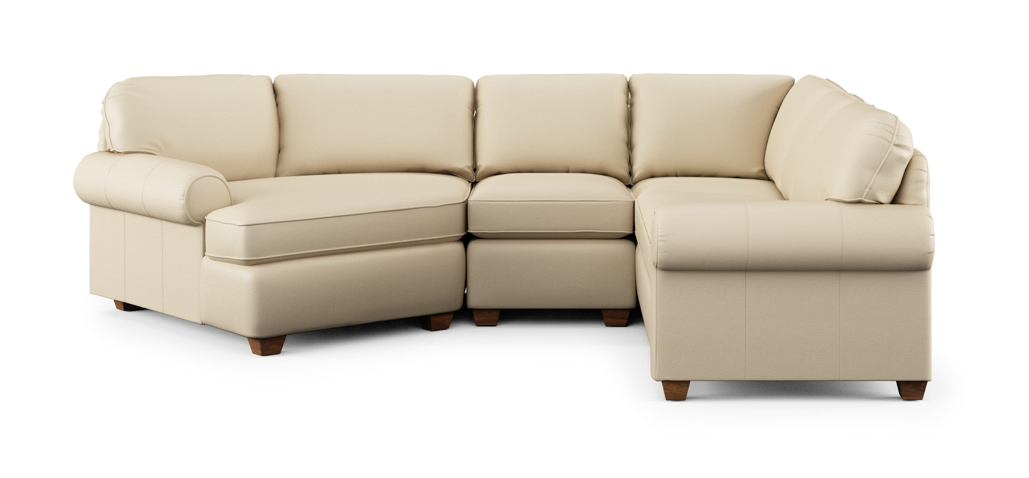 Thornton Leather Sectional 3 Thornton Leather Sectional