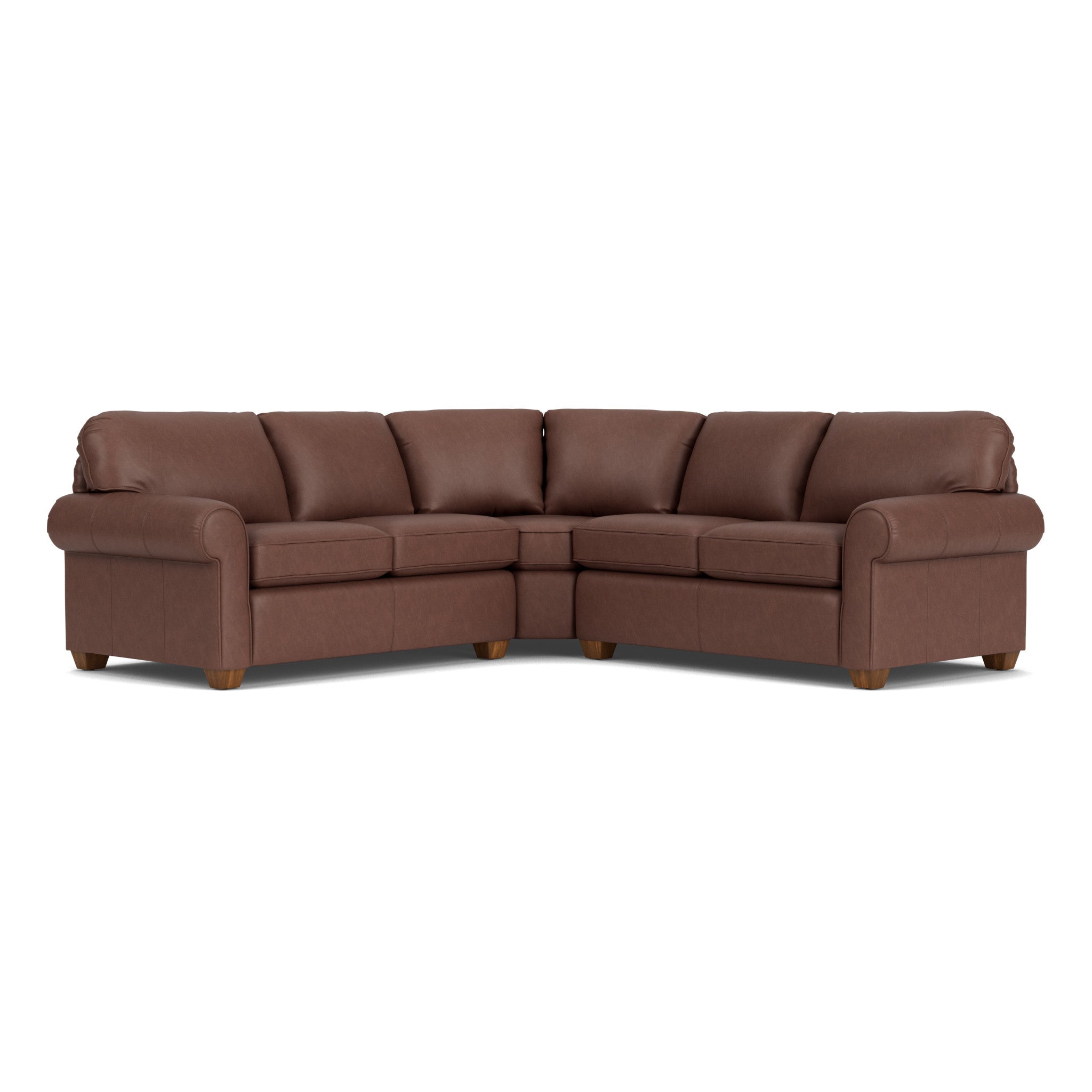 Thornton Leather Sectional 6 Thornton Leather Sectional