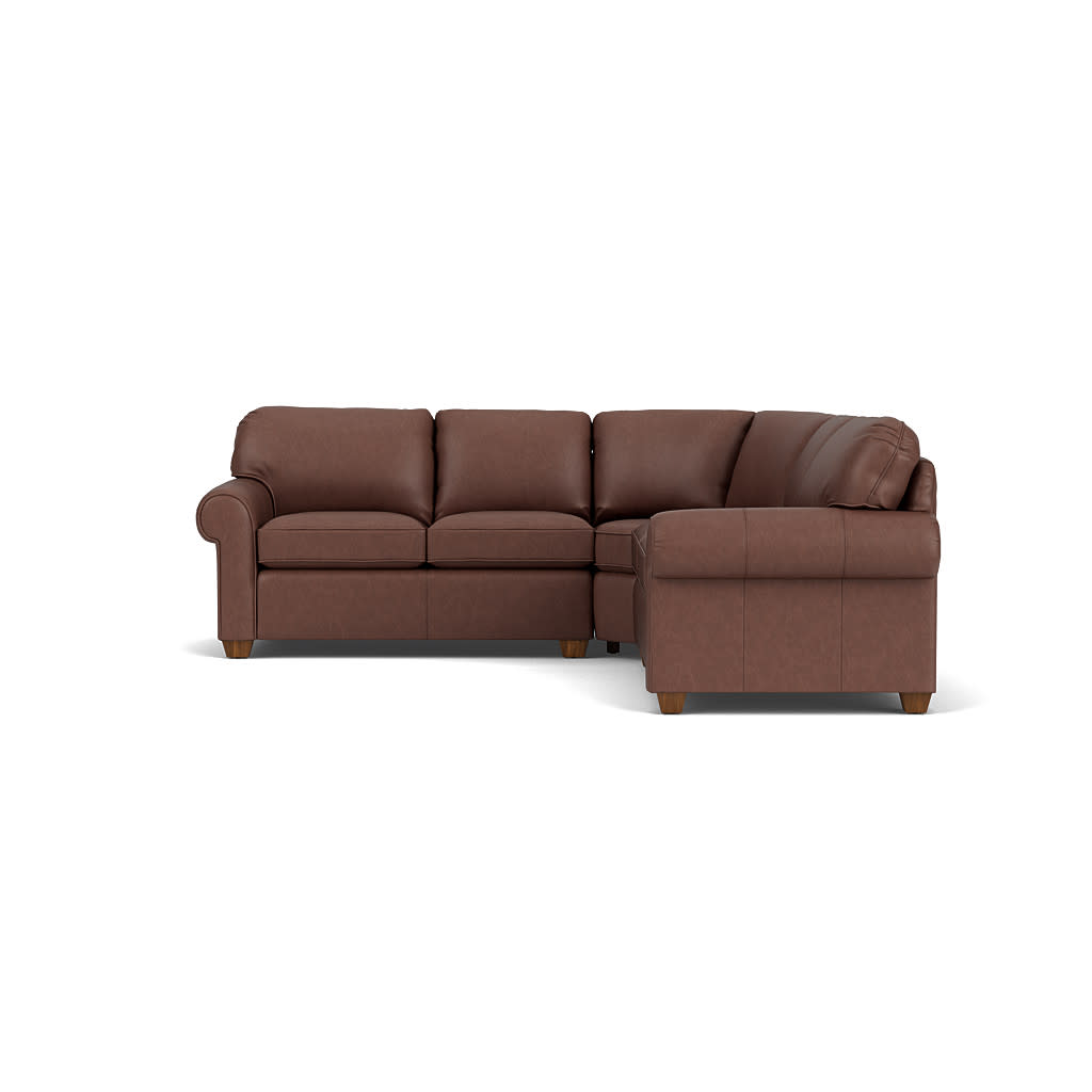 Thornton Leather Sectional 7 Thornton Leather Sectional
