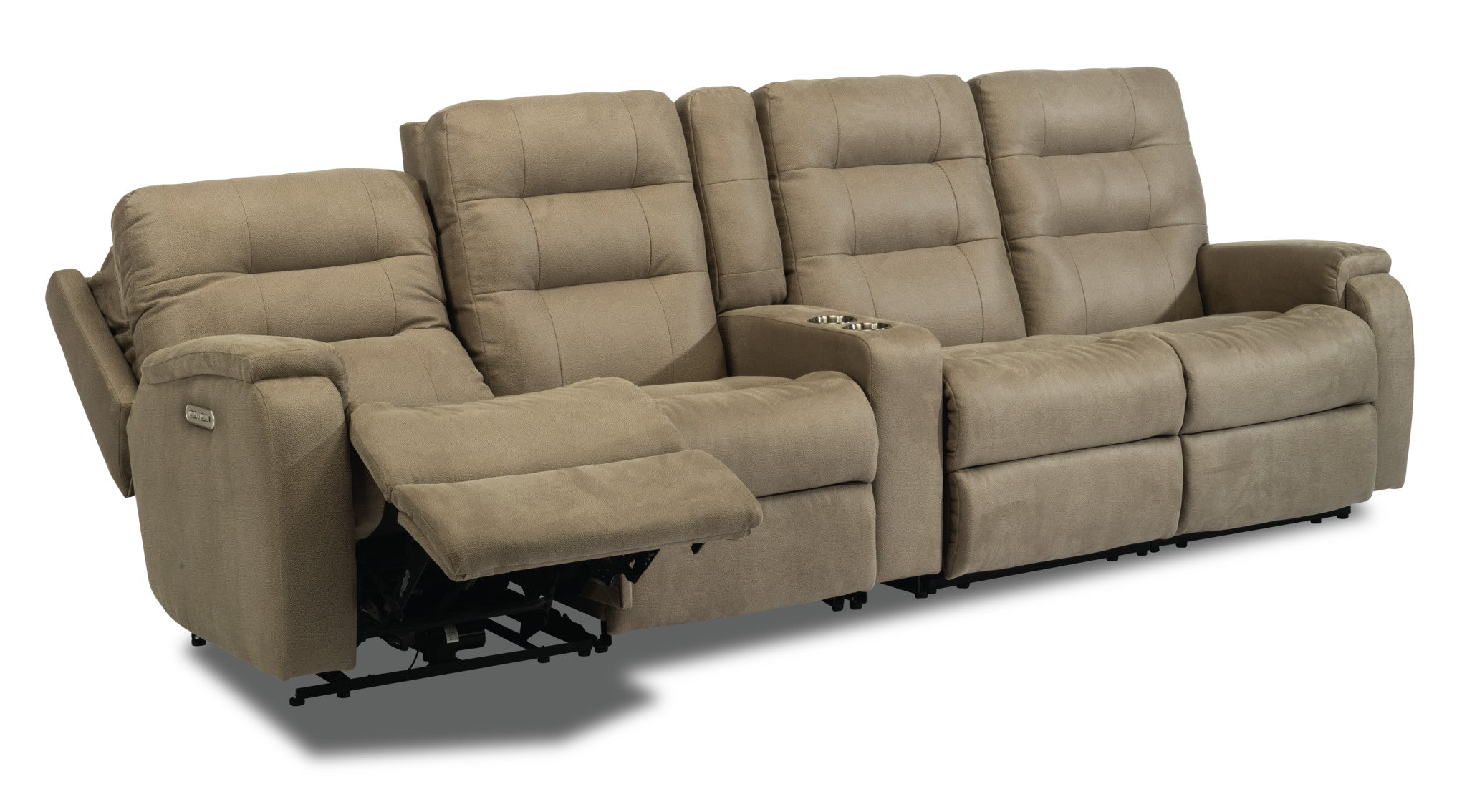 Arlo Fabric Power Reclining Sectional with Power Headrests 11 Arlo Fabric Power Reclining Sectional with Power Headrests
