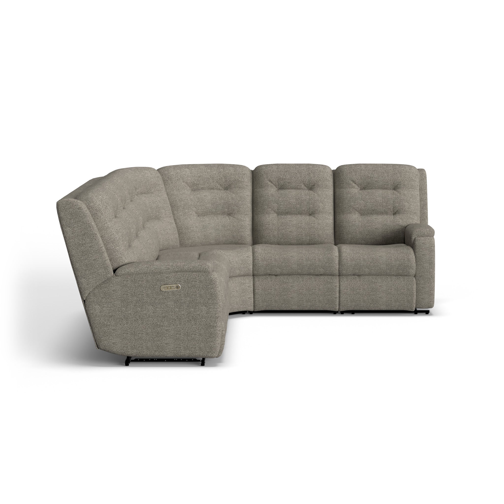 Arlo Fabric Power Reclining Sectional with Power Headrests 9 Arlo Fabric Power Reclining Sectional with Power Headrests