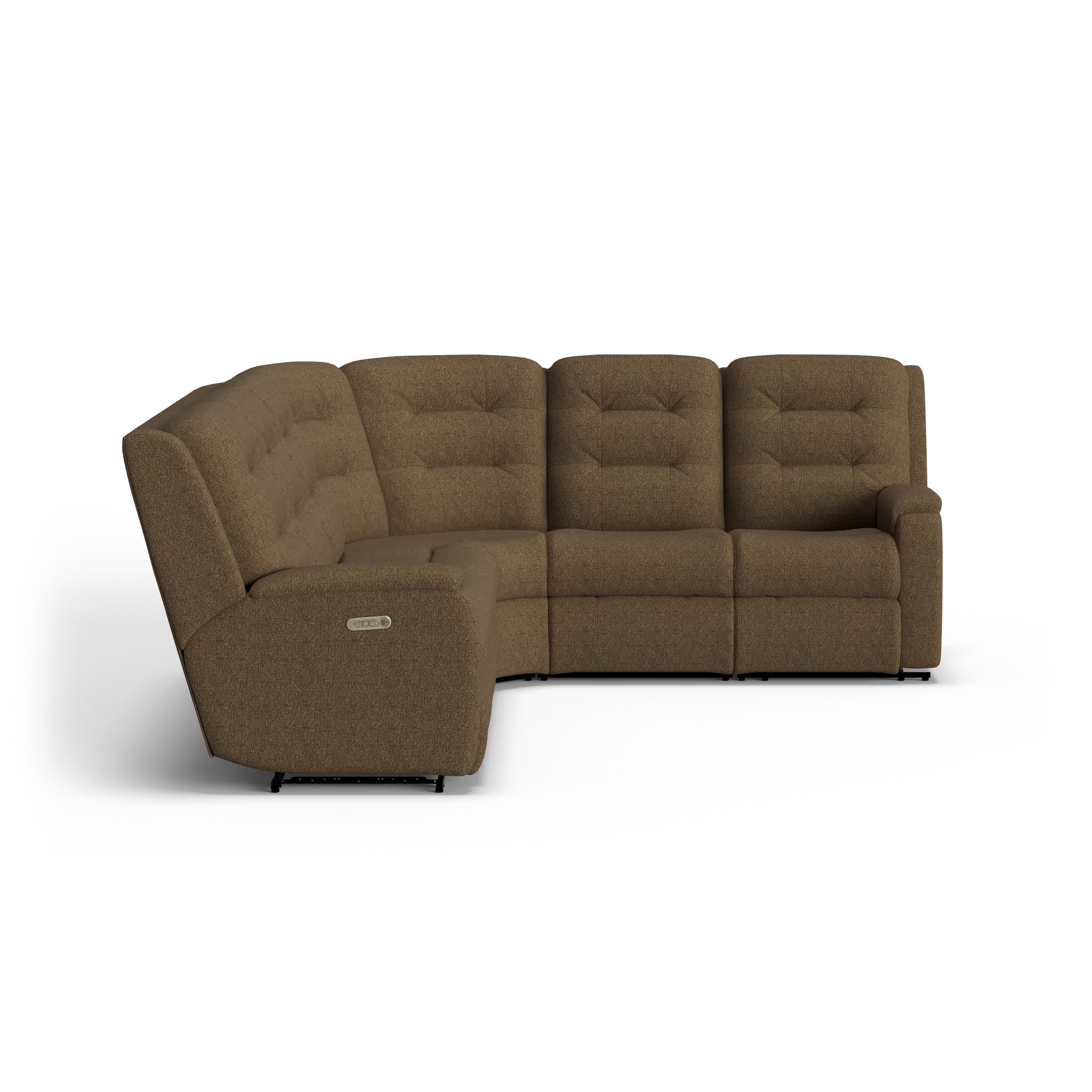 Arlo Fabric Power Reclining Sectional with Power Headrests 10 Arlo Fabric Power Reclining Sectional with Power Headrests