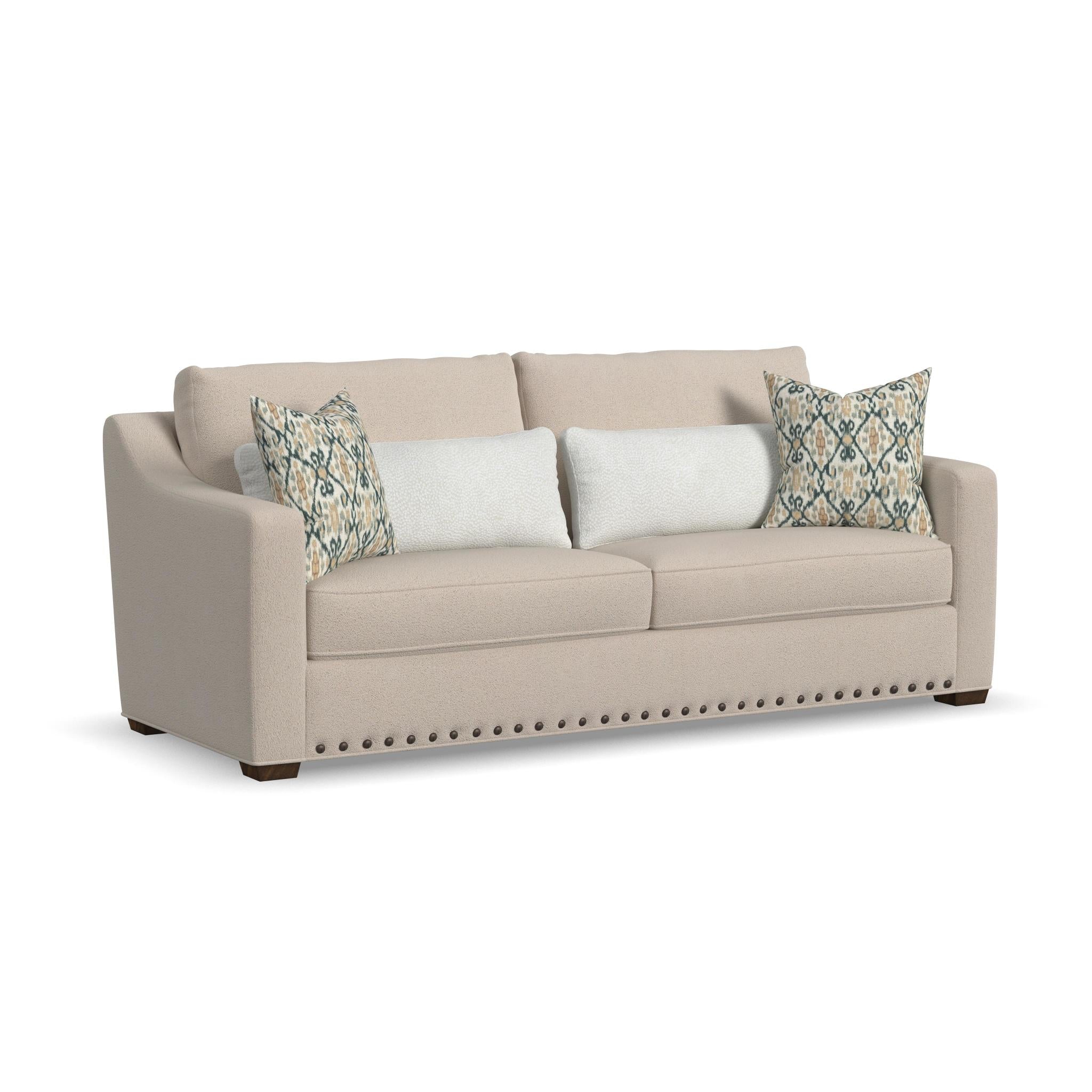 Milo Fabric Two-Cushion Sofa
