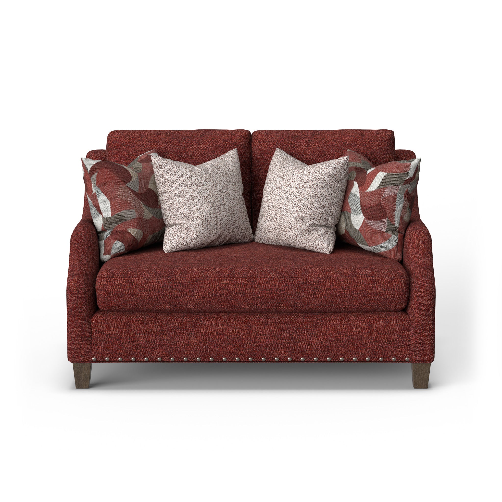 Gianna Fabric Bench Loveseat 8 Gianna Fabric Bench Loveseat