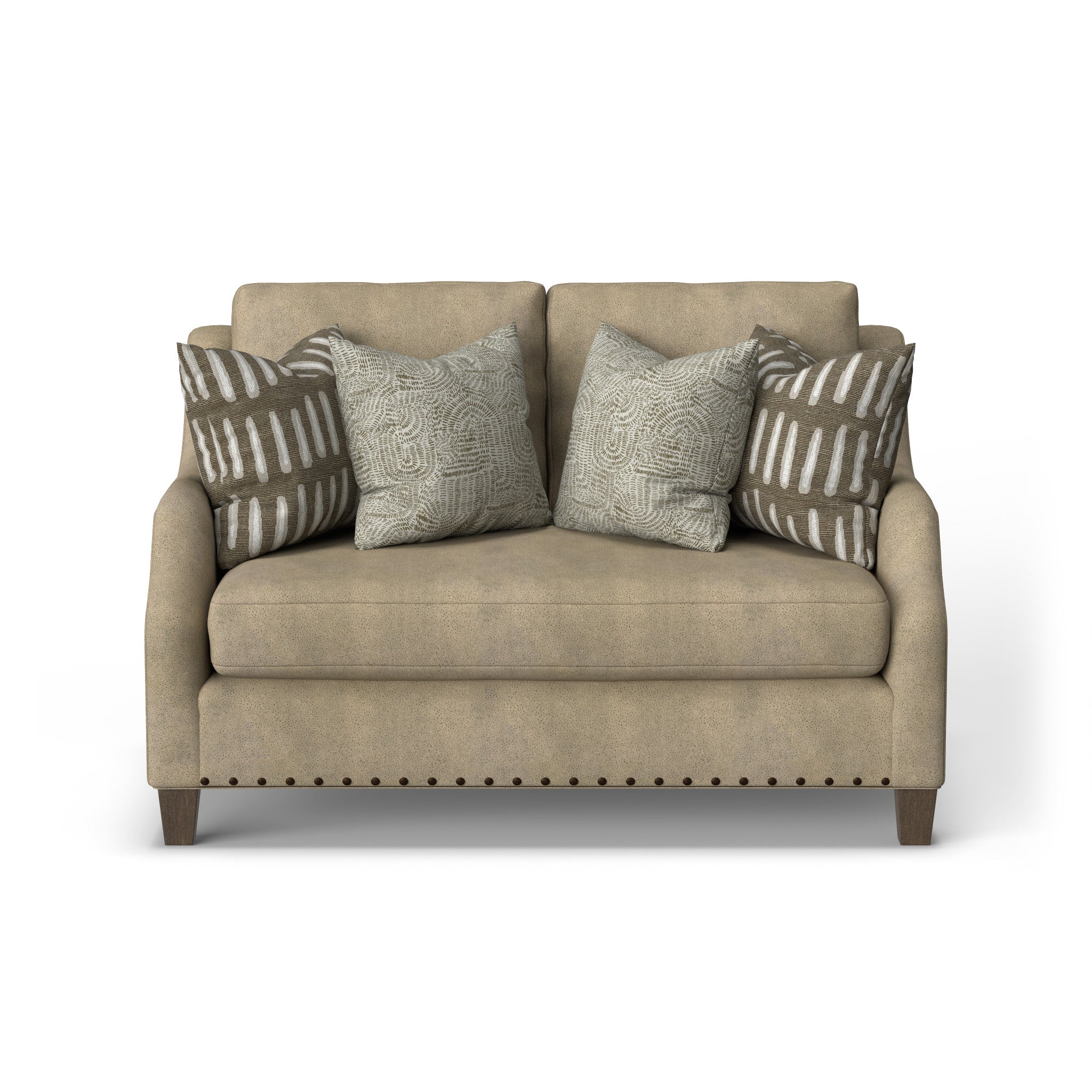 Gianna Fabric Bench Loveseat 9 Gianna Fabric Bench Loveseat