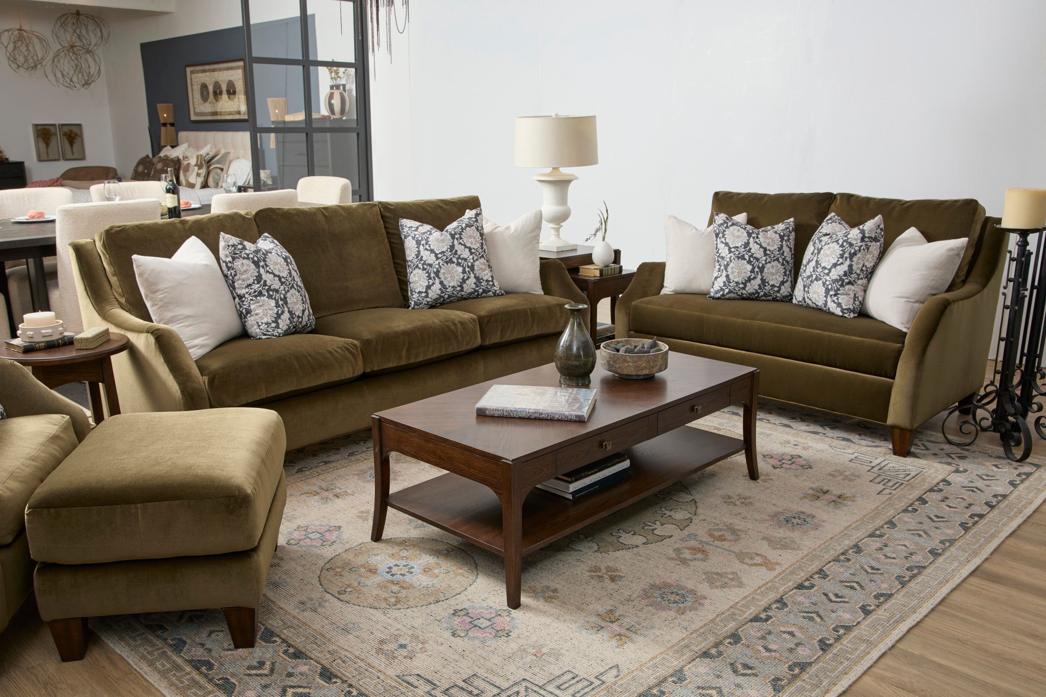 Gianna Fabric Bench Loveseat 13 Gianna Fabric Bench Loveseat