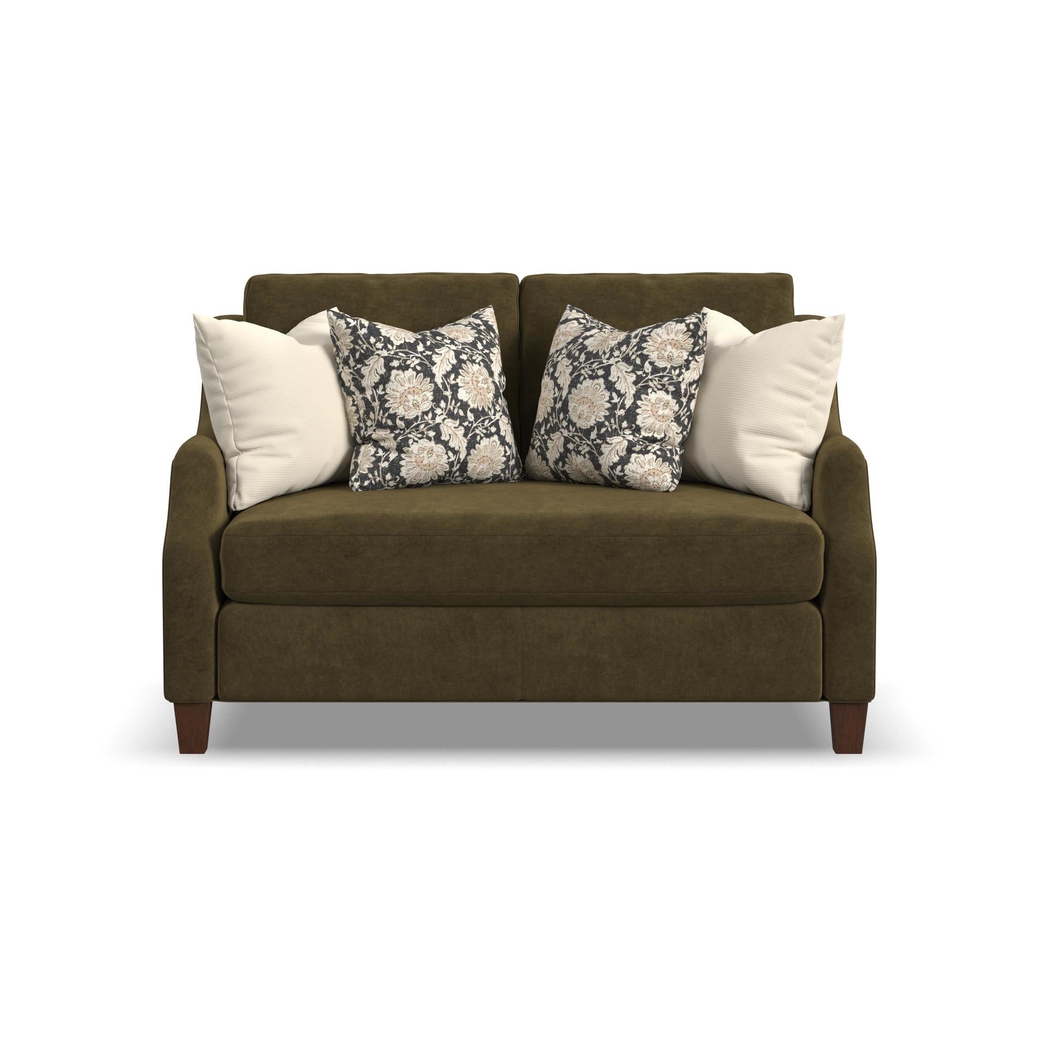 Gianna Fabric Bench Loveseat 4 Gianna Fabric Bench Loveseat