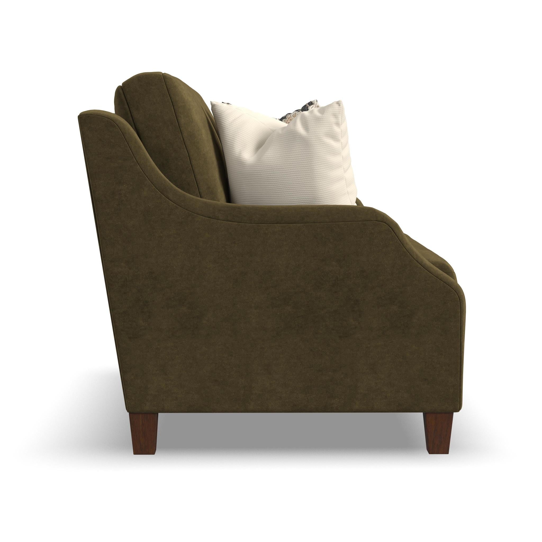 Gianna Fabric Bench Loveseat 5 Gianna Fabric Bench Loveseat