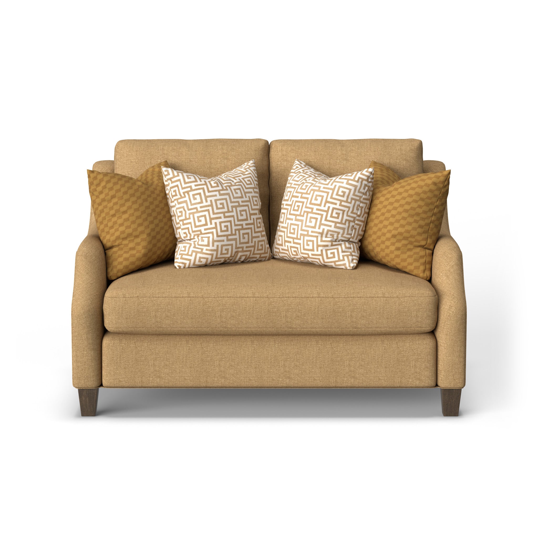 Gianna Fabric Bench Loveseat 8 Gianna Fabric Bench Loveseat