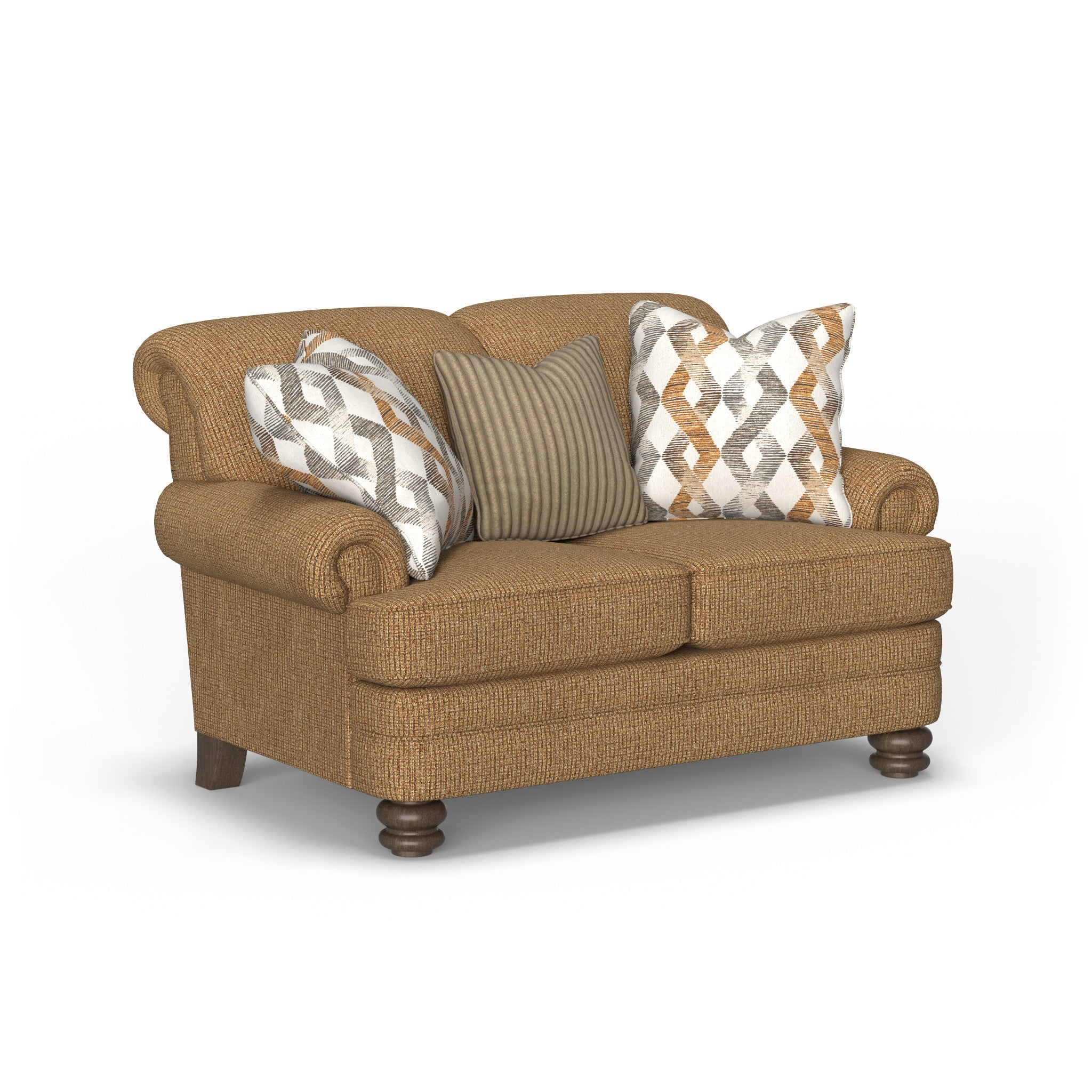 Bay Bridge Fabric Loveseat