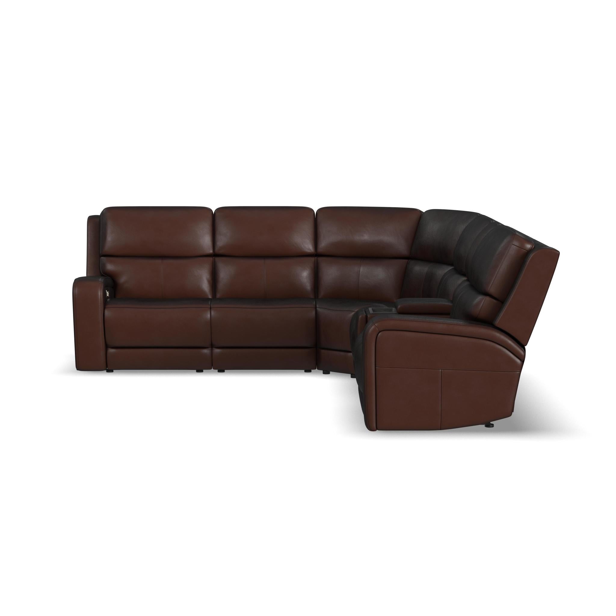 Oasis Leather Sectional 4 Oasis Leather Sectional