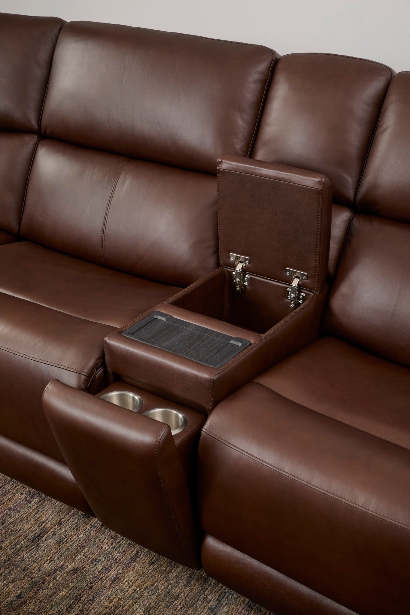 Oasis Leather Sectional 7 Oasis Leather Sectional
