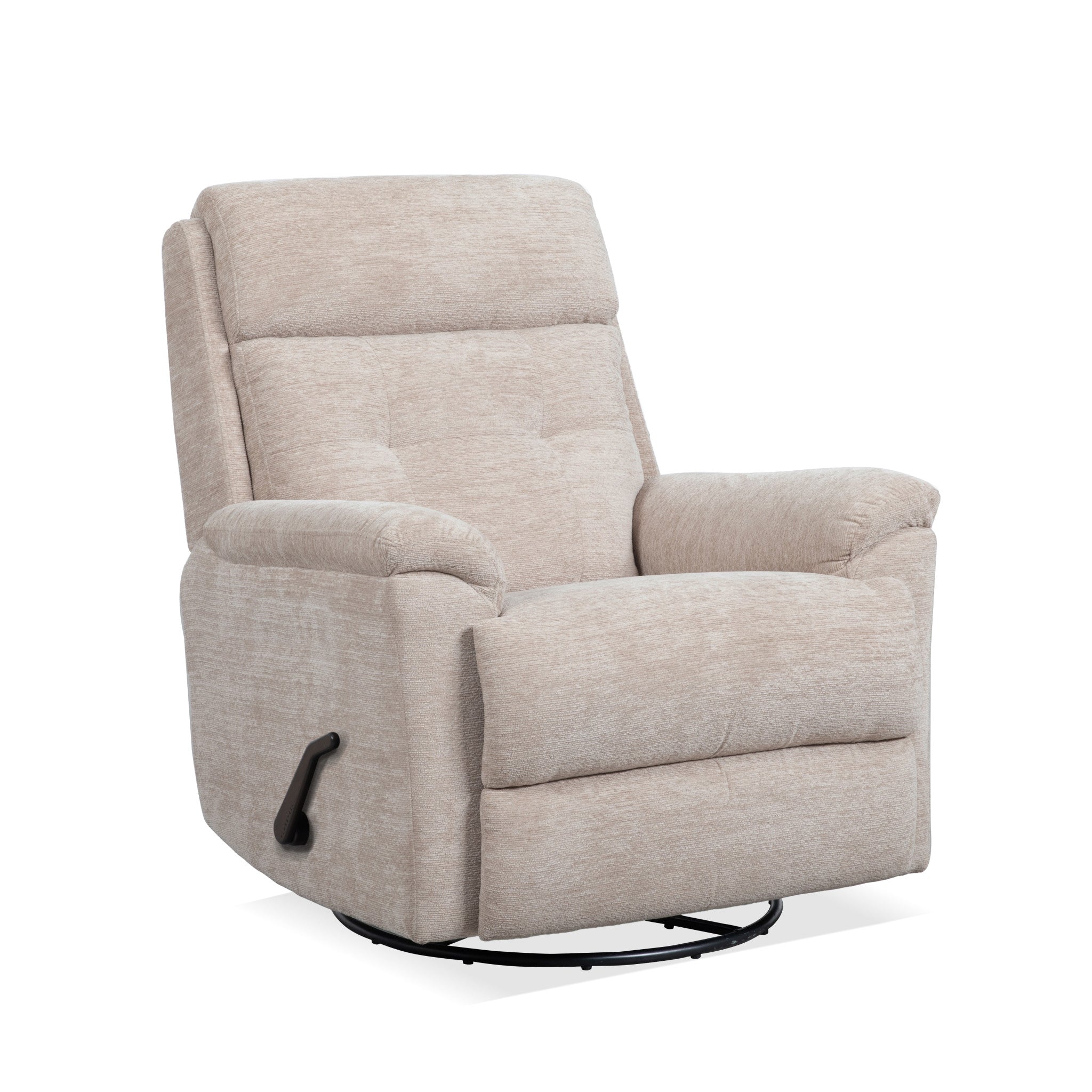 Sophisticated Fabric Swivel Gliding Recliner 8 Sophisticated Fabric Swivel Gliding Recliner