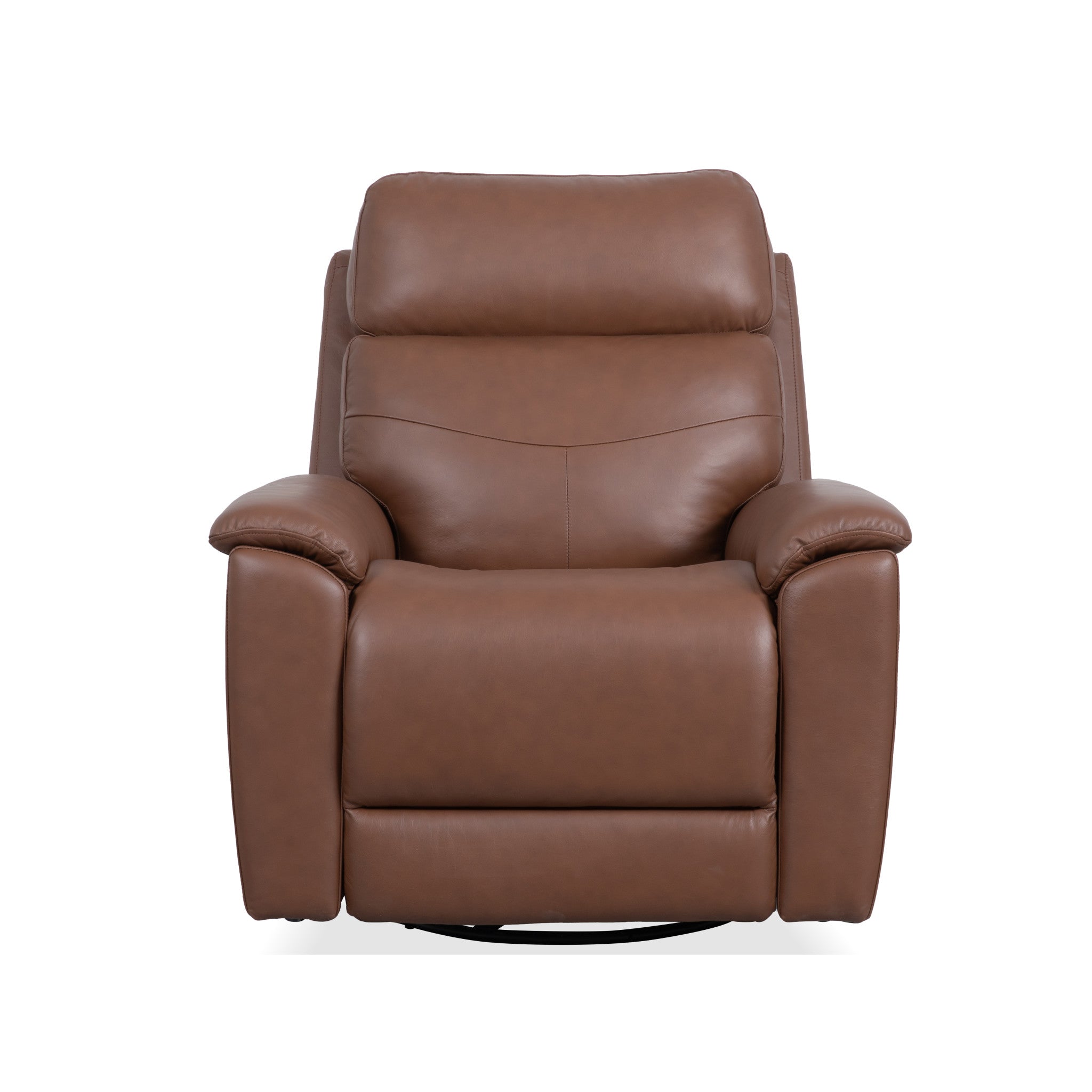 Refined Leather Swivel Gliding Recliner 3 Refined Leather Swivel Gliding Recliner