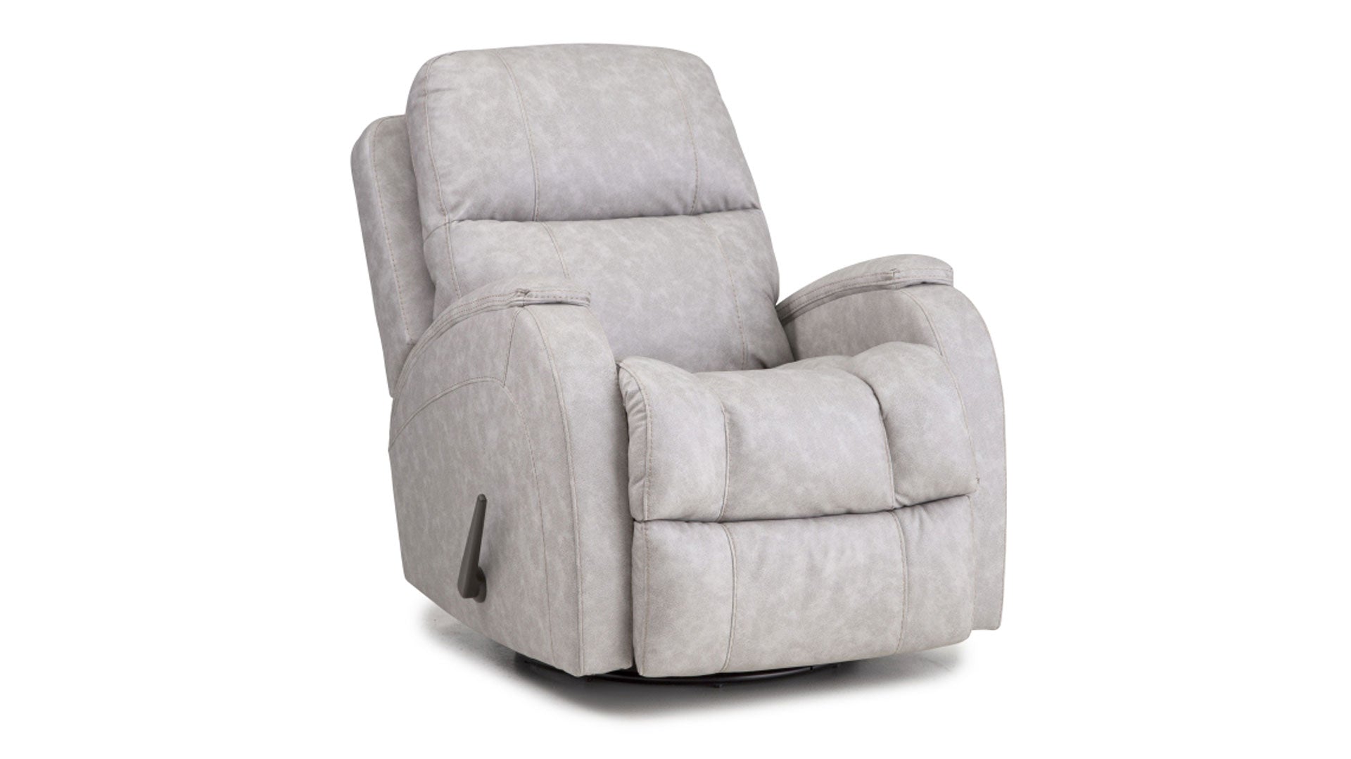 Zena Manual Swivel Glider Recliner in Pebble