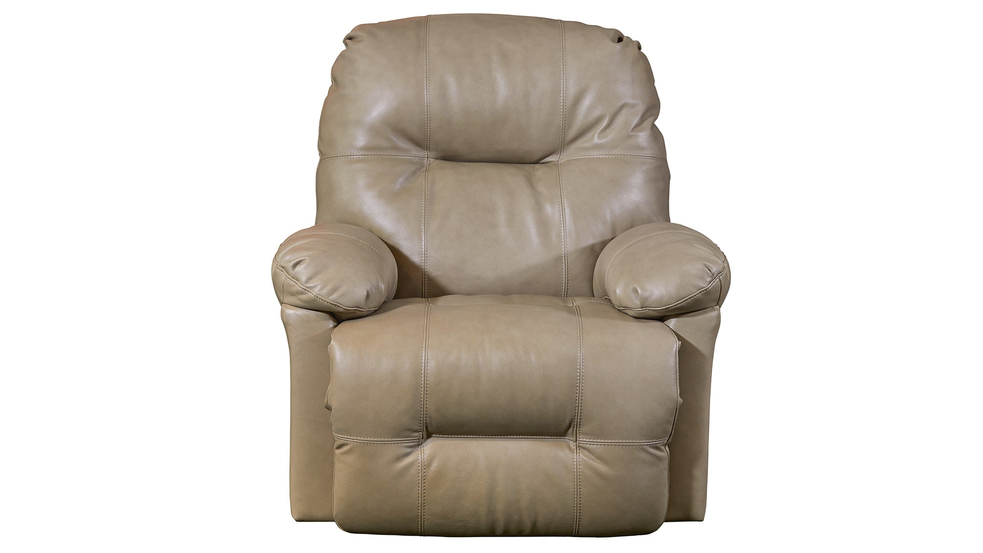 Zaynah Stone Leather Rocker Recliner
