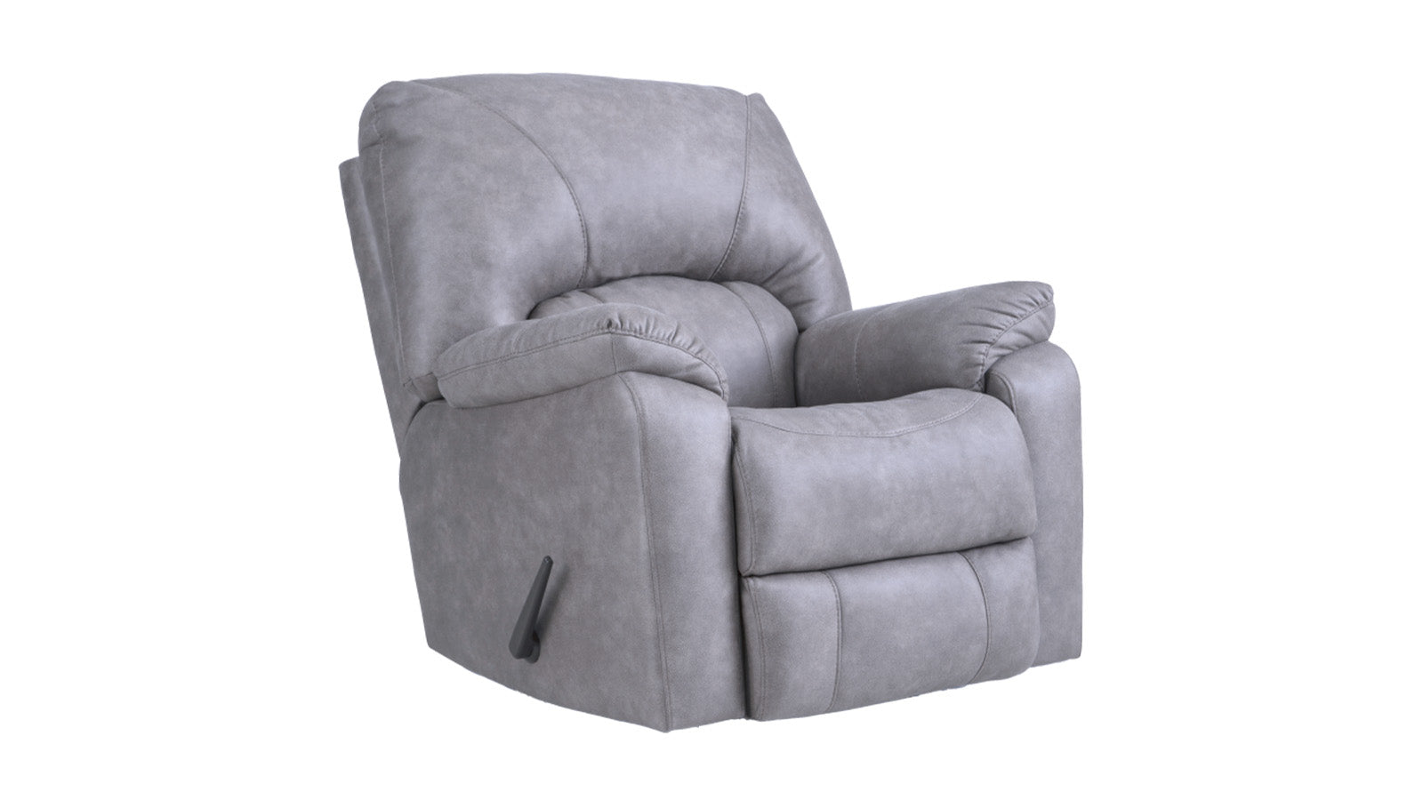 Rhino Gray Rocker Recliner