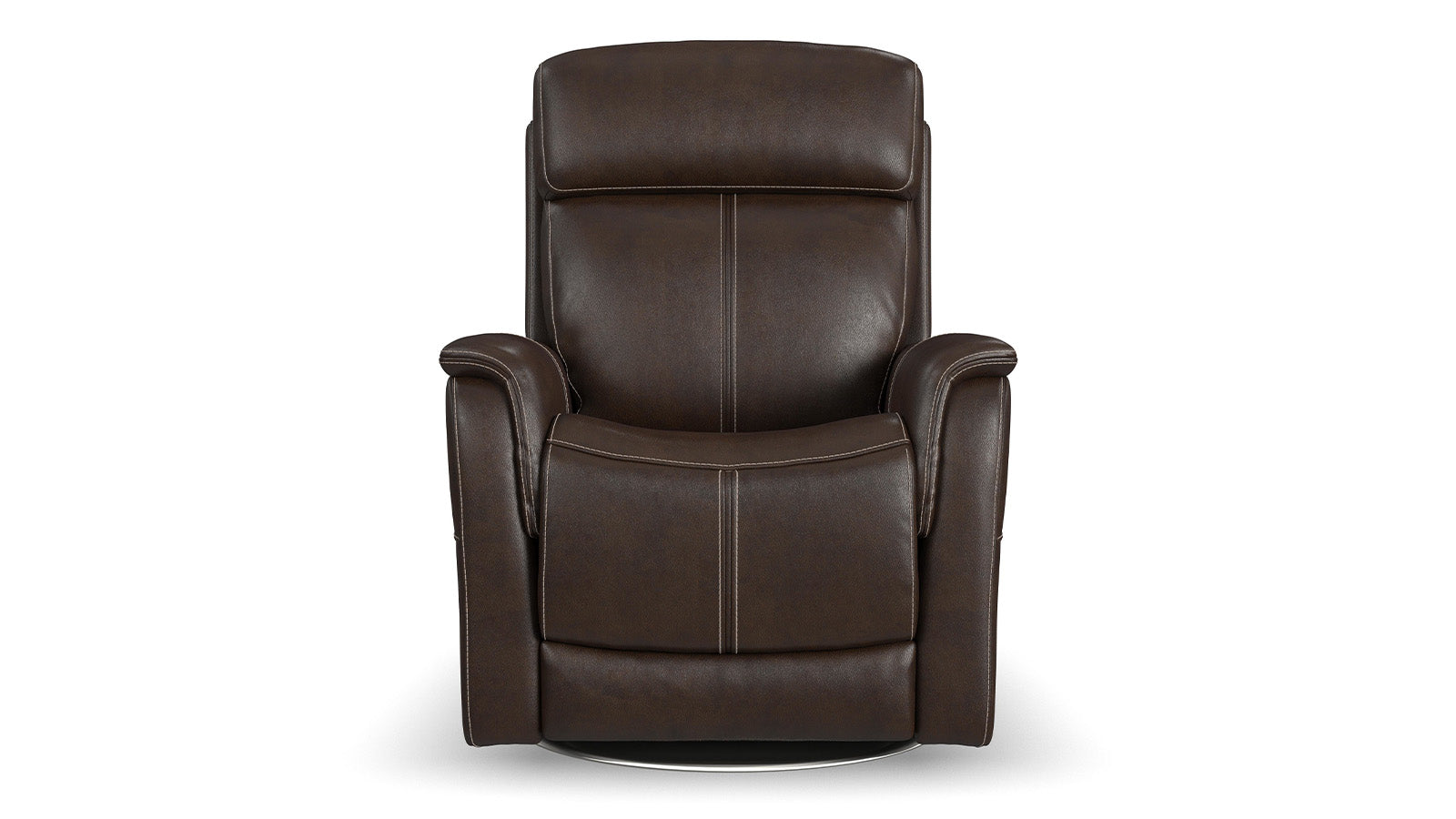 ALL NIGHT LEATHER POWER SWIVEL RECLINER