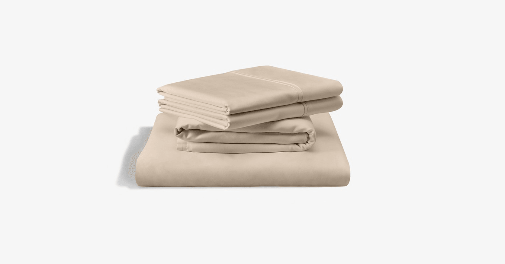 Twin Extra Long Tempurpedic Sandstone Egyptian Cotton Sheet Set