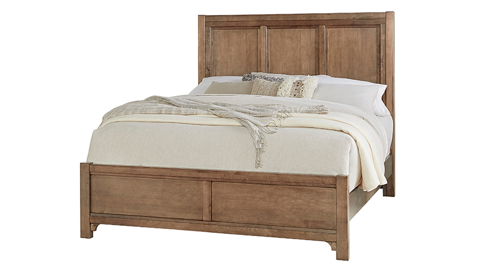 3 Pc Cool Farmhouse King Bedroom Set (King Bed, Nightstand, & Dresser/Mirror)