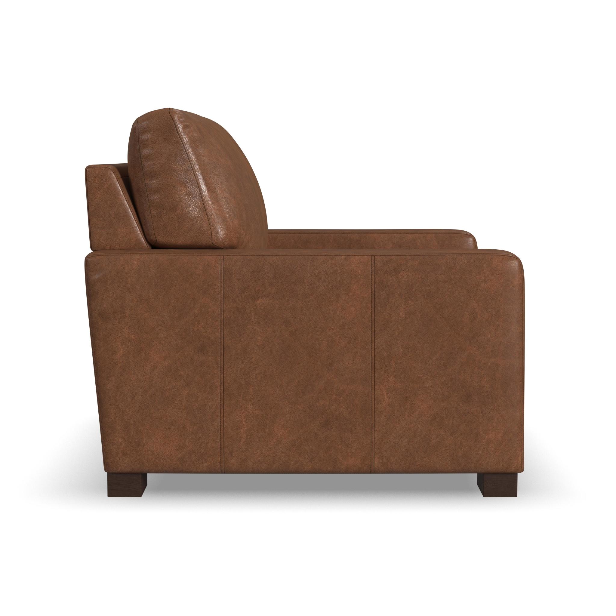 Endurance Chestnut Leather Chair 5 Endurance Chestnut Leather Chair
