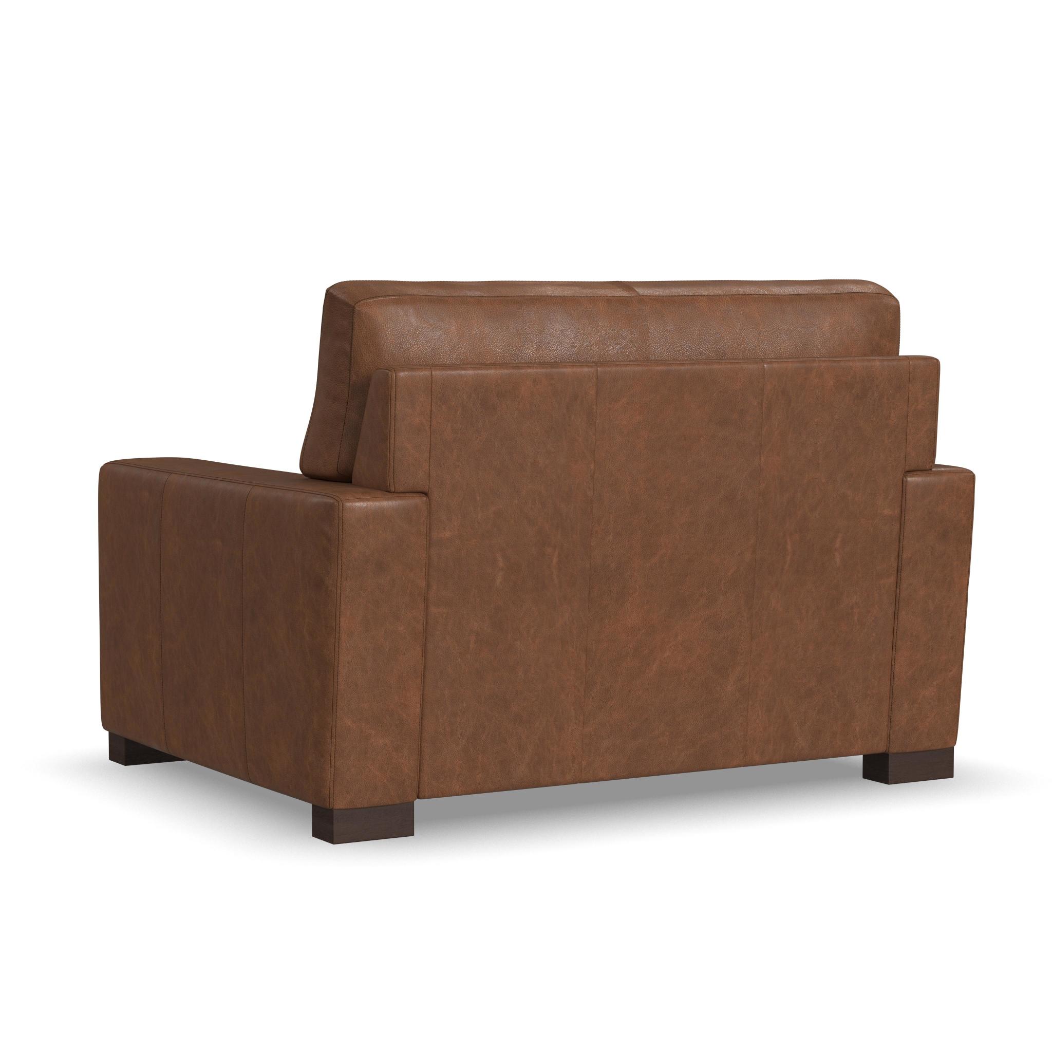 Endurance Chestnut Leather Chair 9 Endurance Chestnut Leather Chair