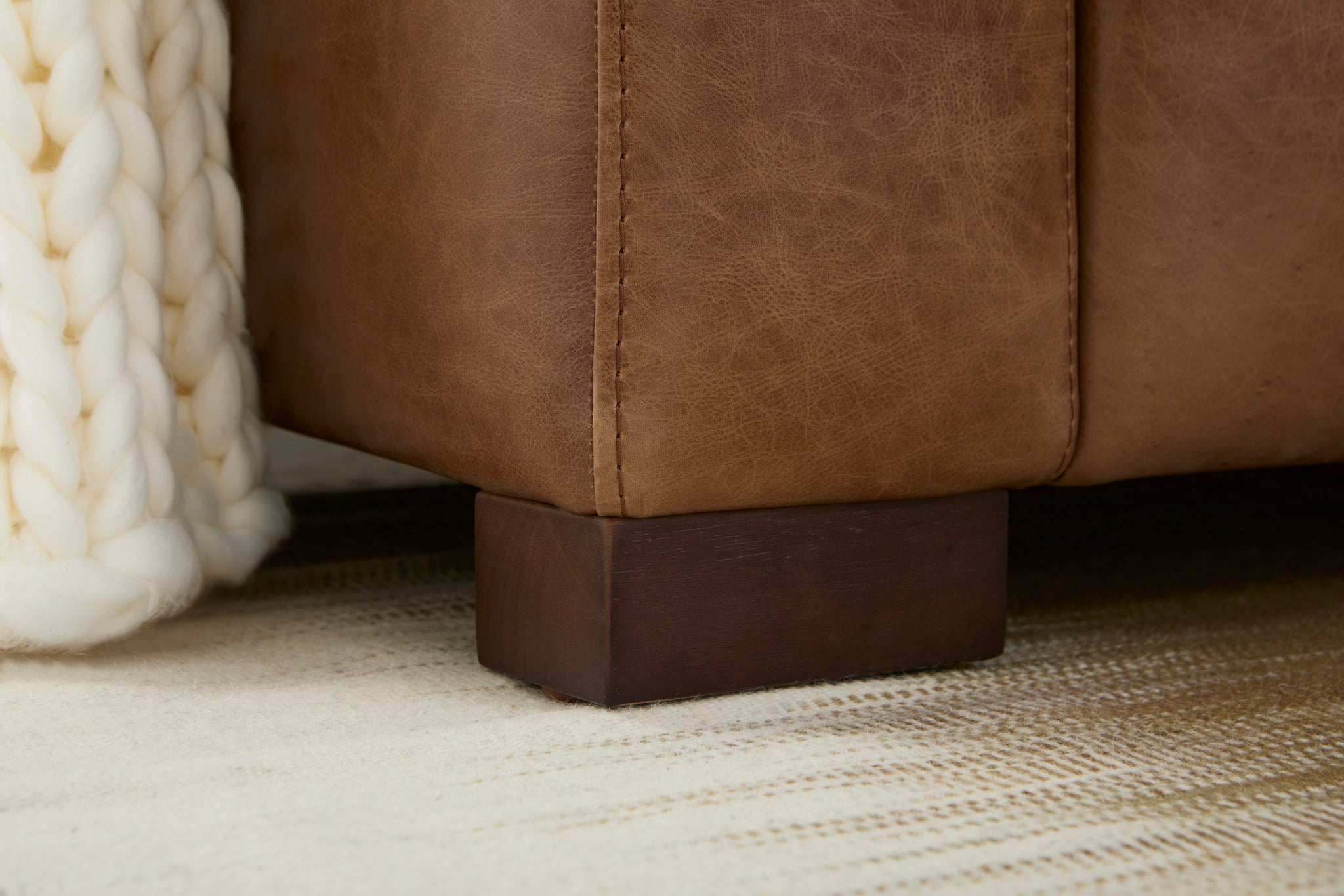 Endurance Chestnut Leather Sofa 11 Endurance Chestnut Leather Sofa