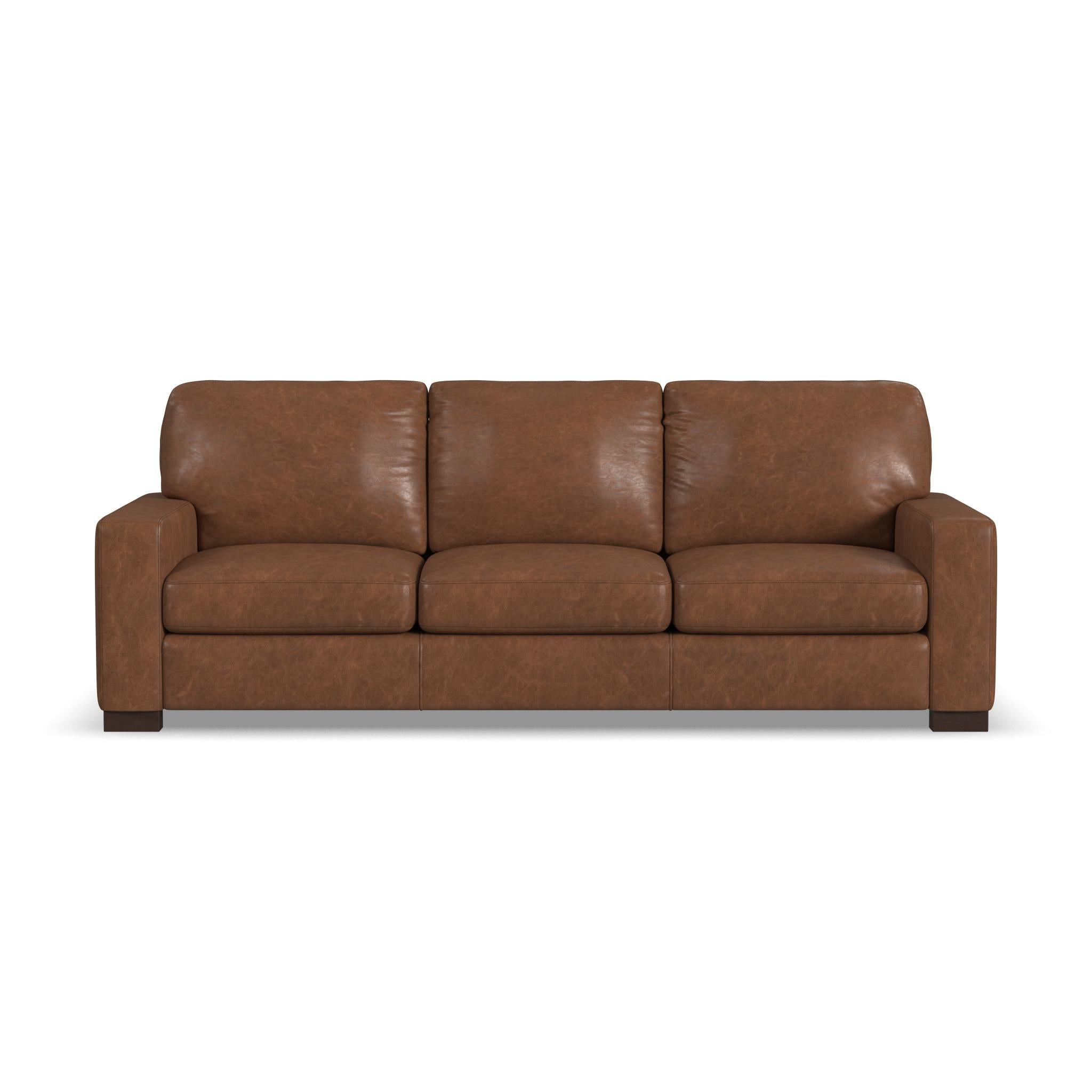 Endurance Chestnut Leather Sofa 4 Endurance Chestnut Leather Sofa