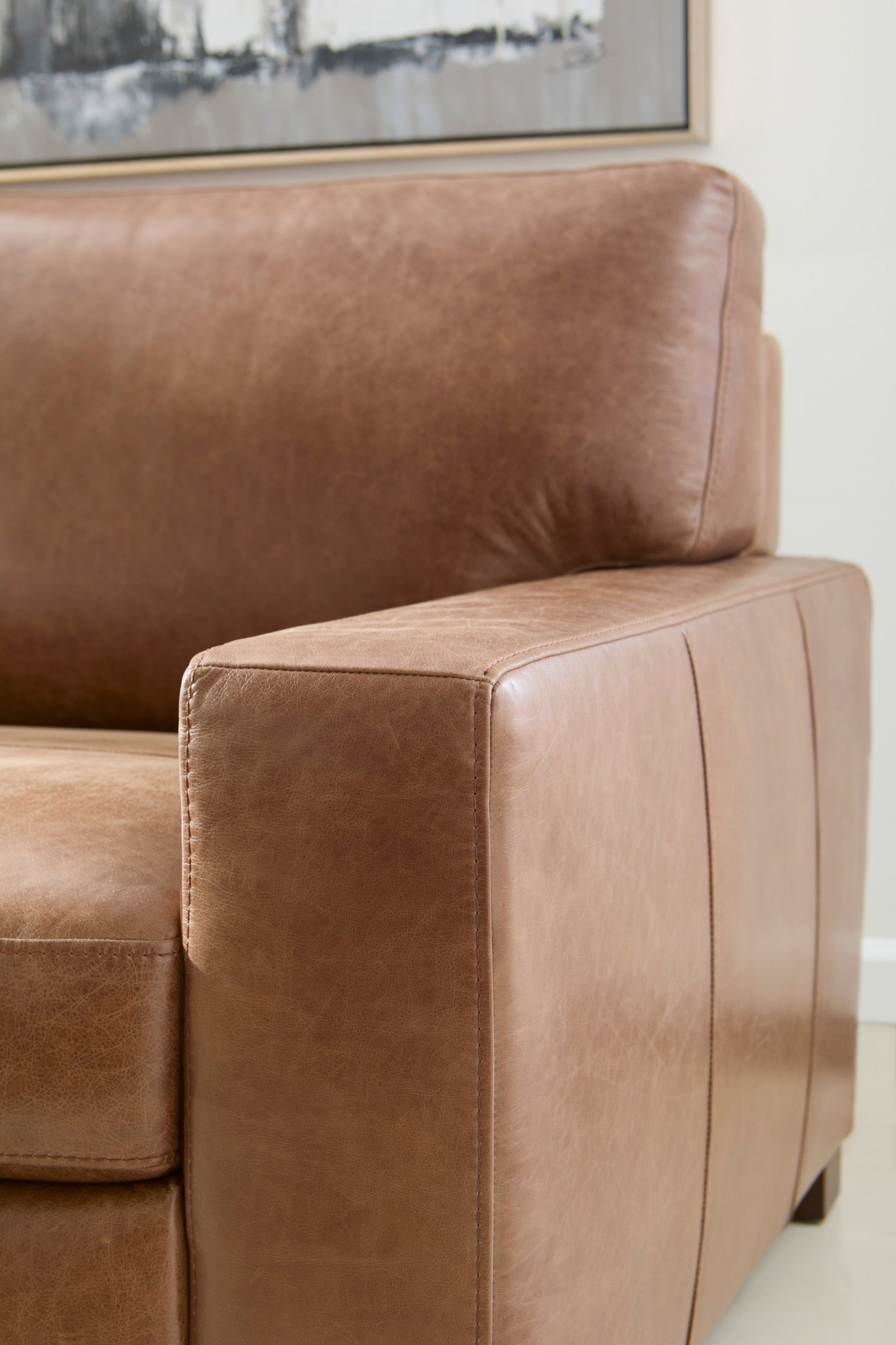 Endurance Chestnut Leather Sofa 6 Endurance Chestnut Leather Sofa
