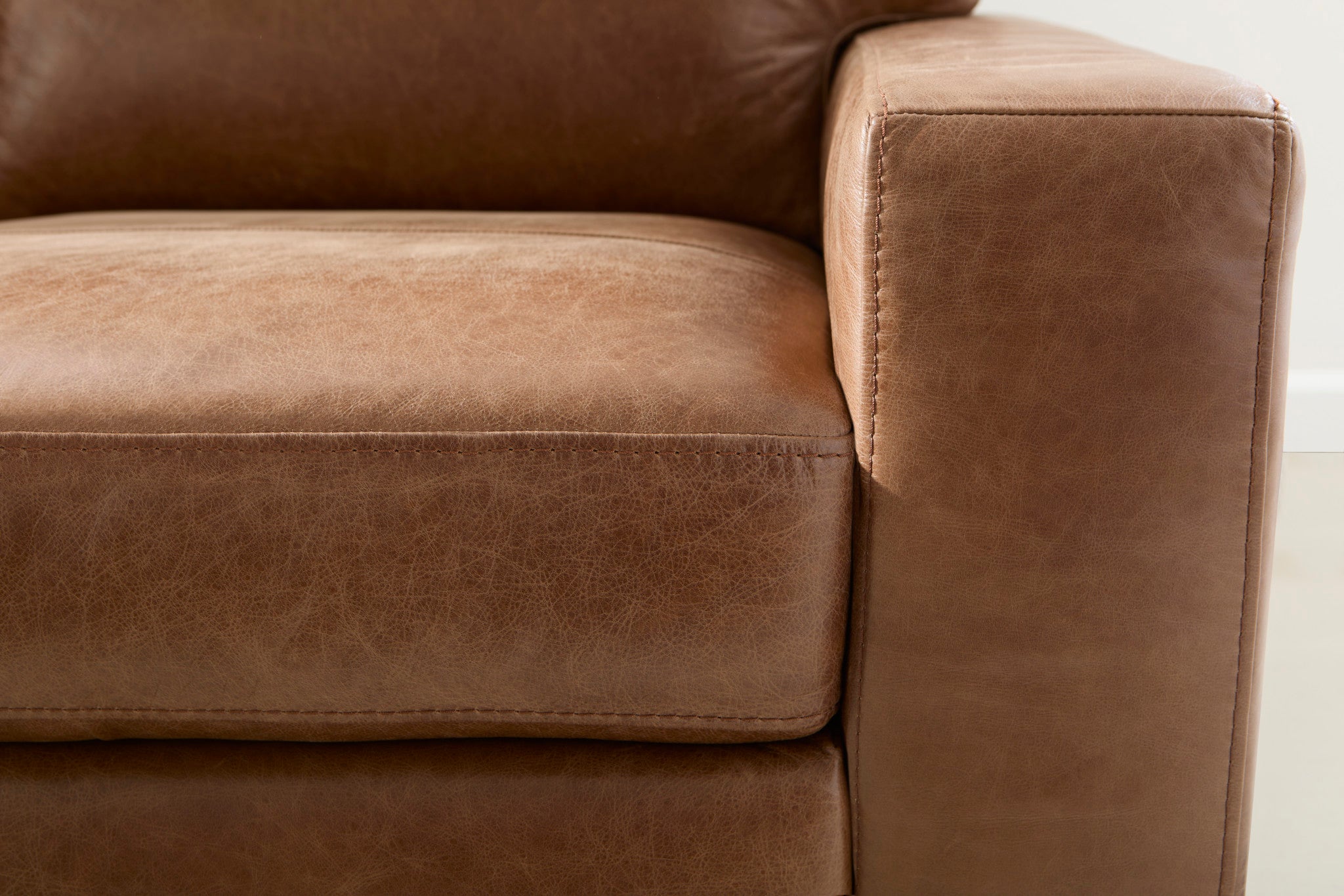 Endurance Chestnut Leather Sofa 7 Endurance Chestnut Leather Sofa