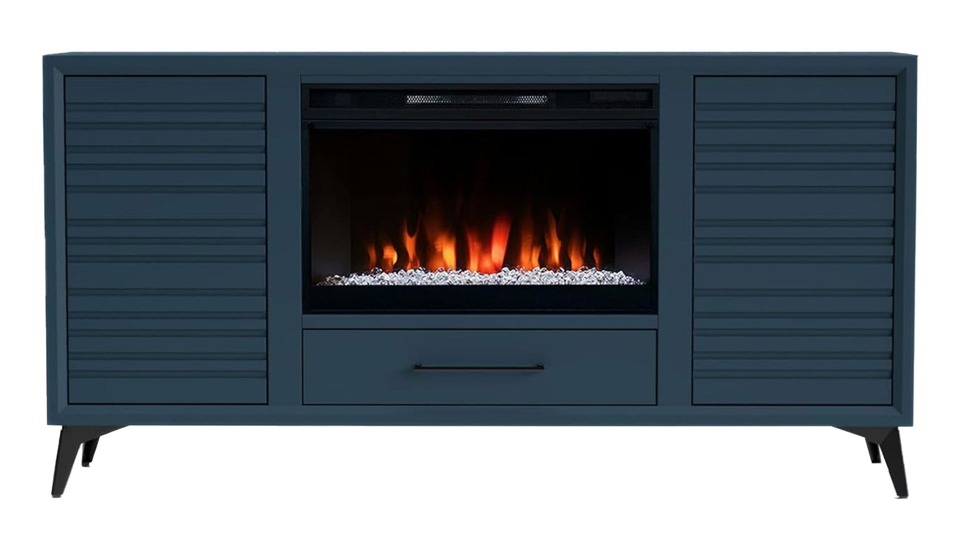 64" Malibu Fireplace Console