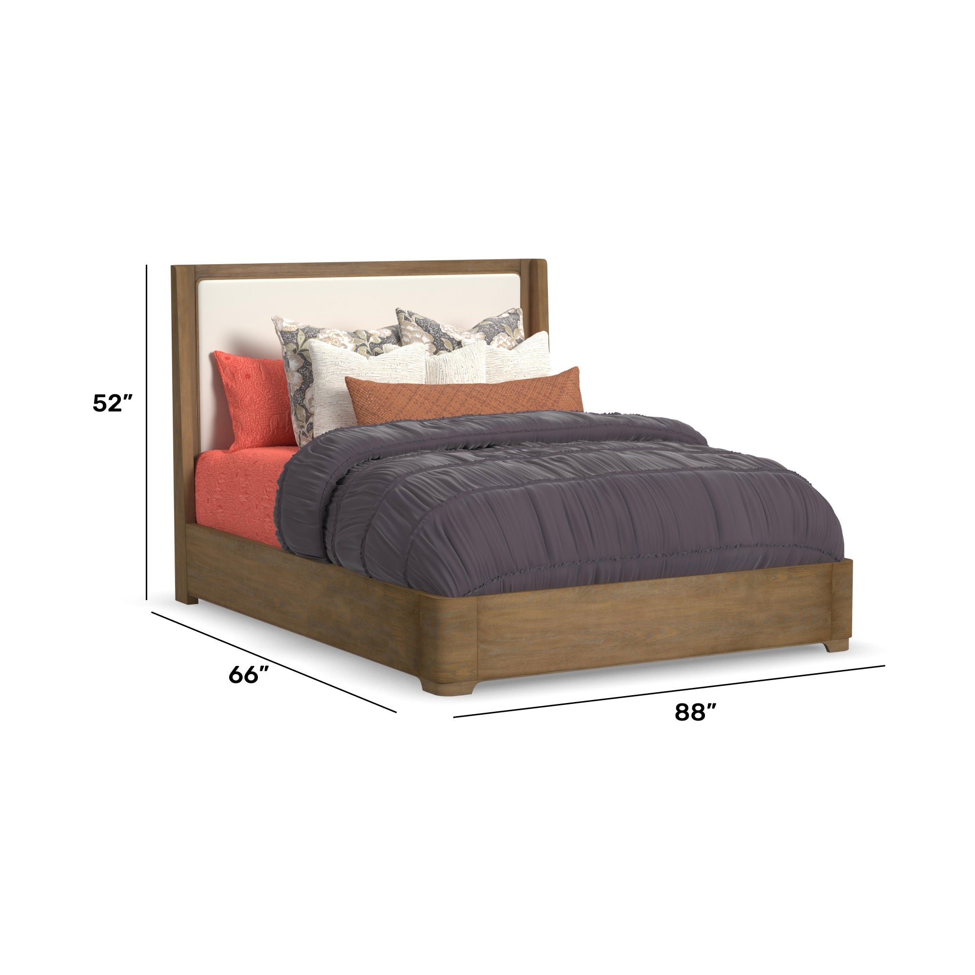 Normandy Queen Upholstered Bed 6 Normandy Queen Upholstered Bed