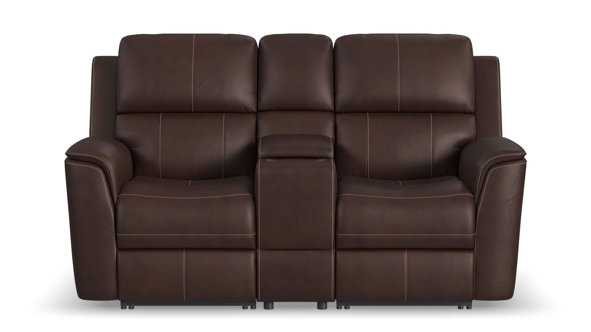BIG SPRING UMBER BROWN POWER LOVESEAT P3