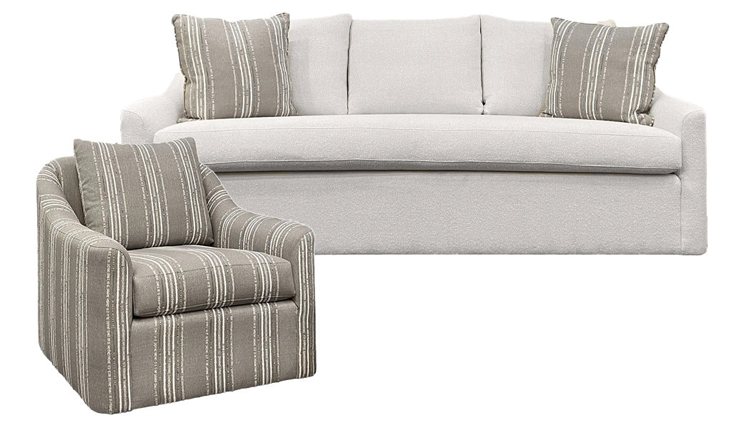 Buy this Kensington Sofa and Get the Swivel Chair FREE!