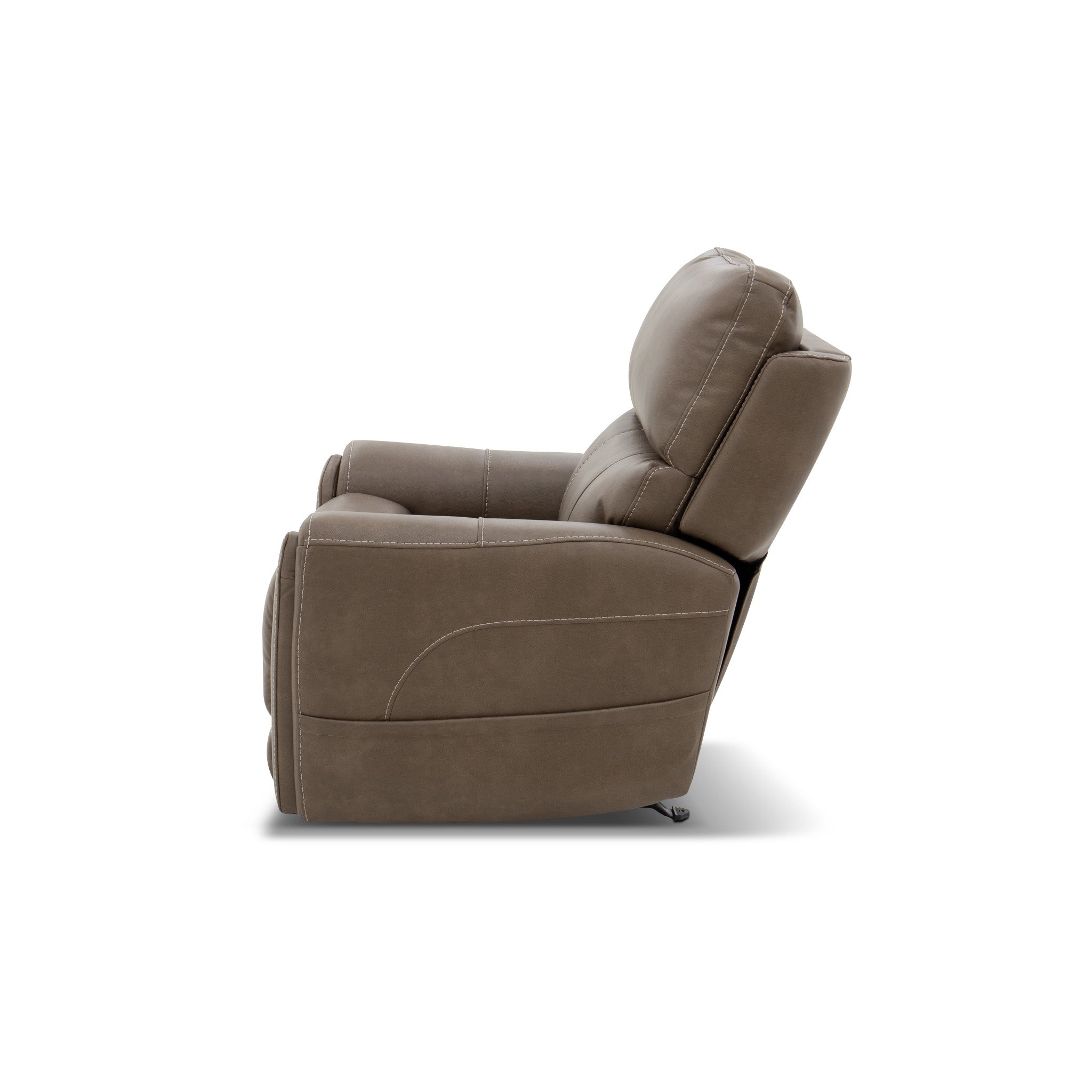 Carter Cappuccino Fabric Power Rocking Recliner with Power Headrest, Lumbar, Heat & Massage 4 Carter Cappuccino Fabric Power Rocking Recliner with Power Headrest, Lumbar, Heat & Massage