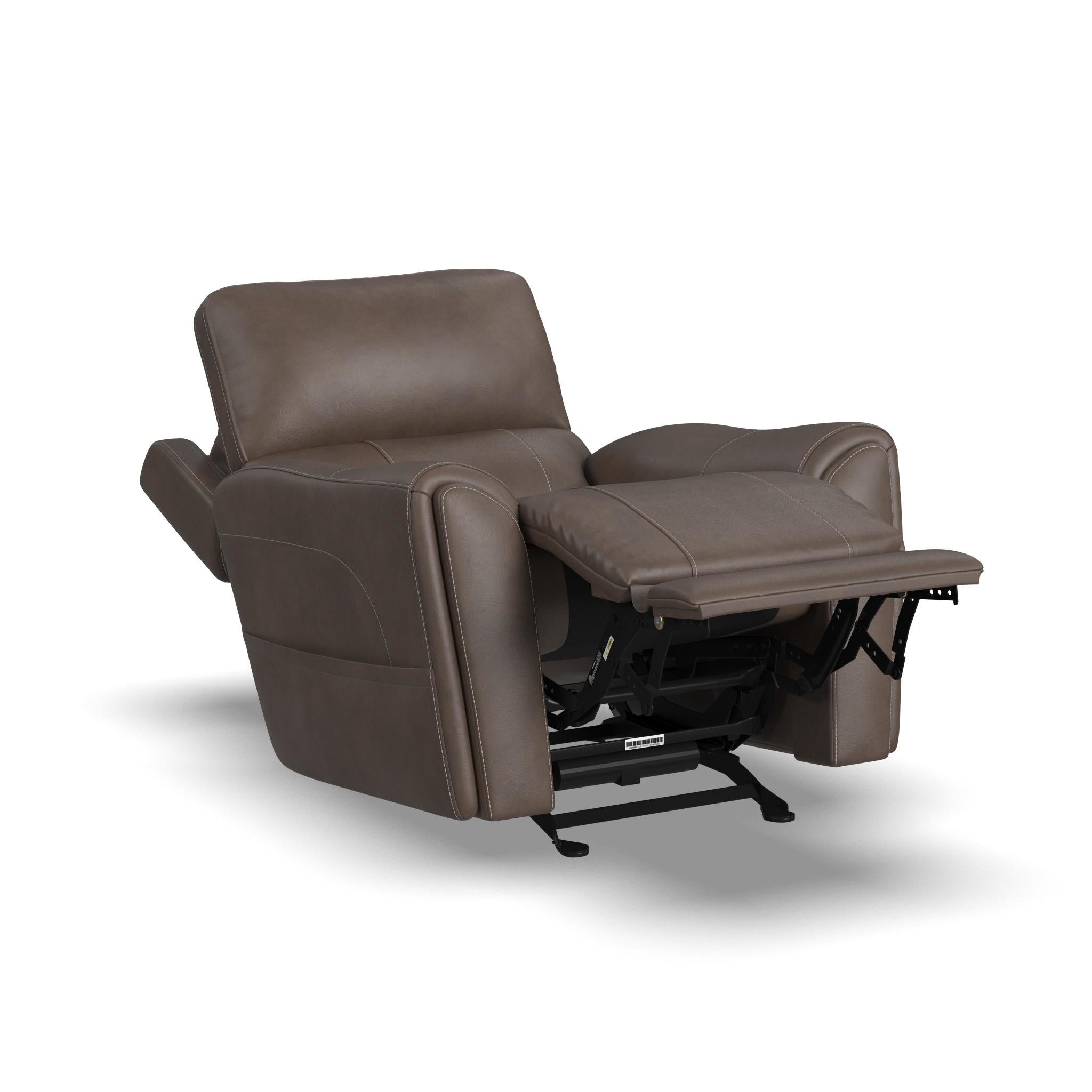 Carter Cappuccino Fabric Power Rocking Recliner with Power Headrest, Lumbar, Heat & Massage 5 Carter Cappuccino Fabric Power Rocking Recliner with Power Headrest, Lumbar, Heat & Massage