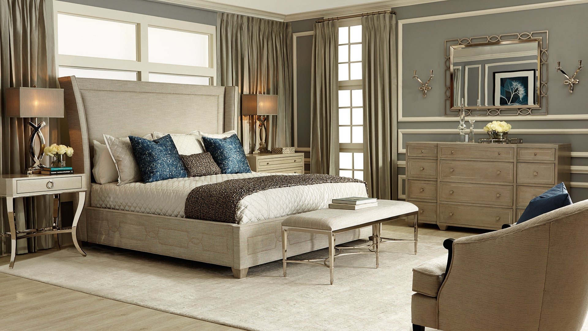 Criteria Upholstered King Bed 5 Criteria Upholstered King Bed