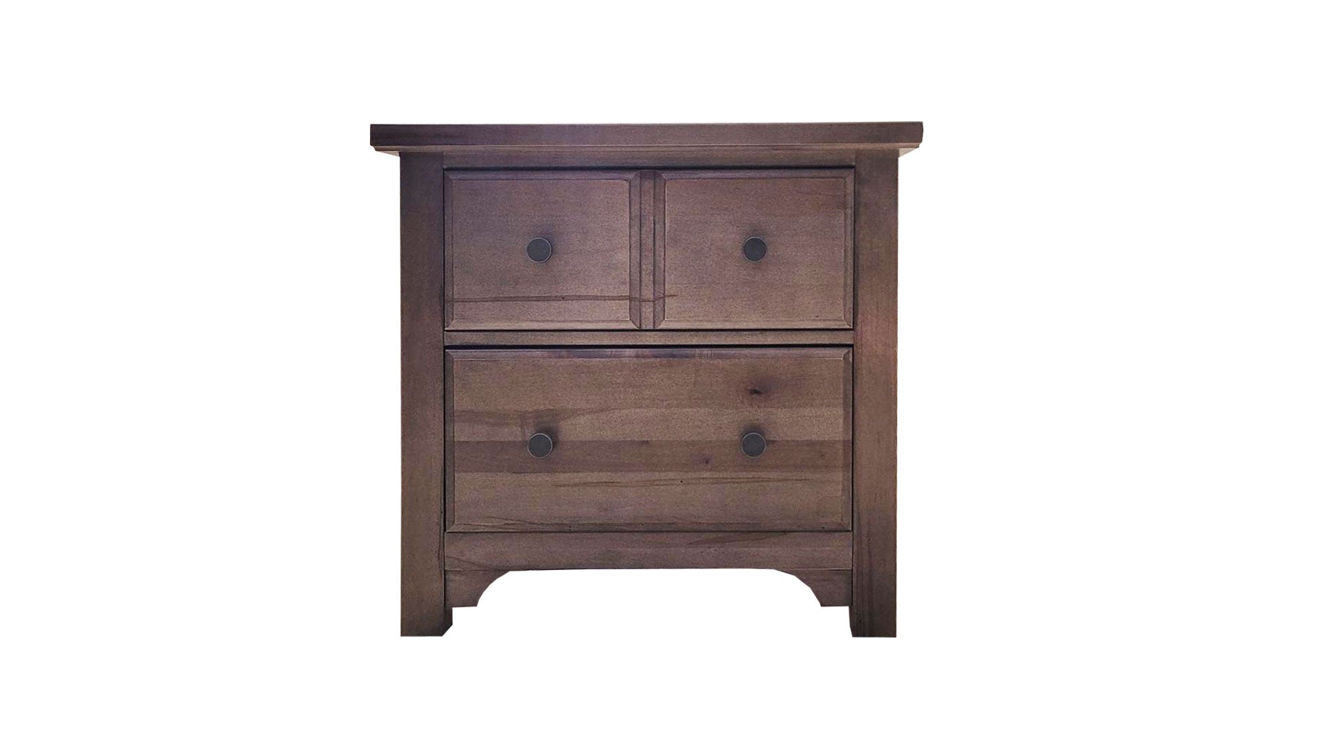 Farmhouse Gray Nightstand