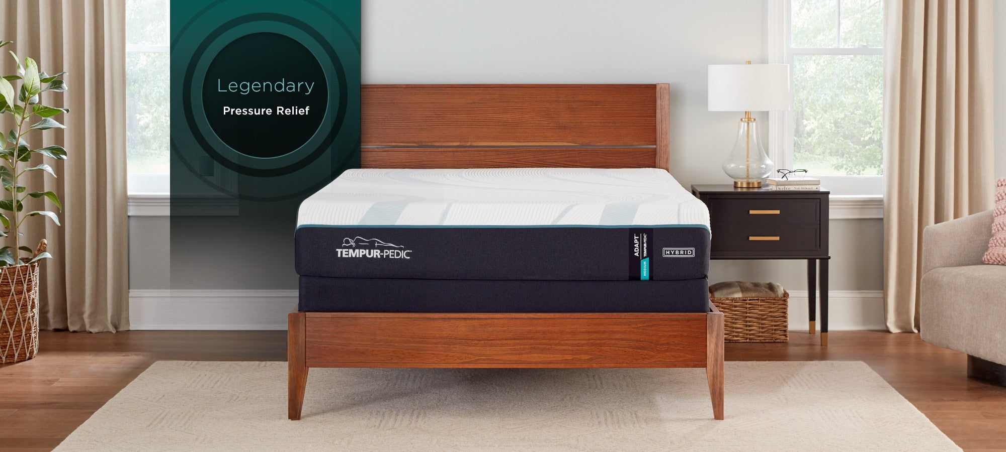 Full Size Adapt 2.0 Medium Hybrid Mattress - Tempur-Pedic