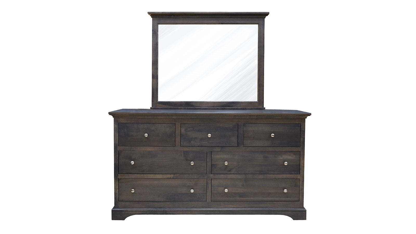 Heights Blvd Antique Slate Dresser/Mirror