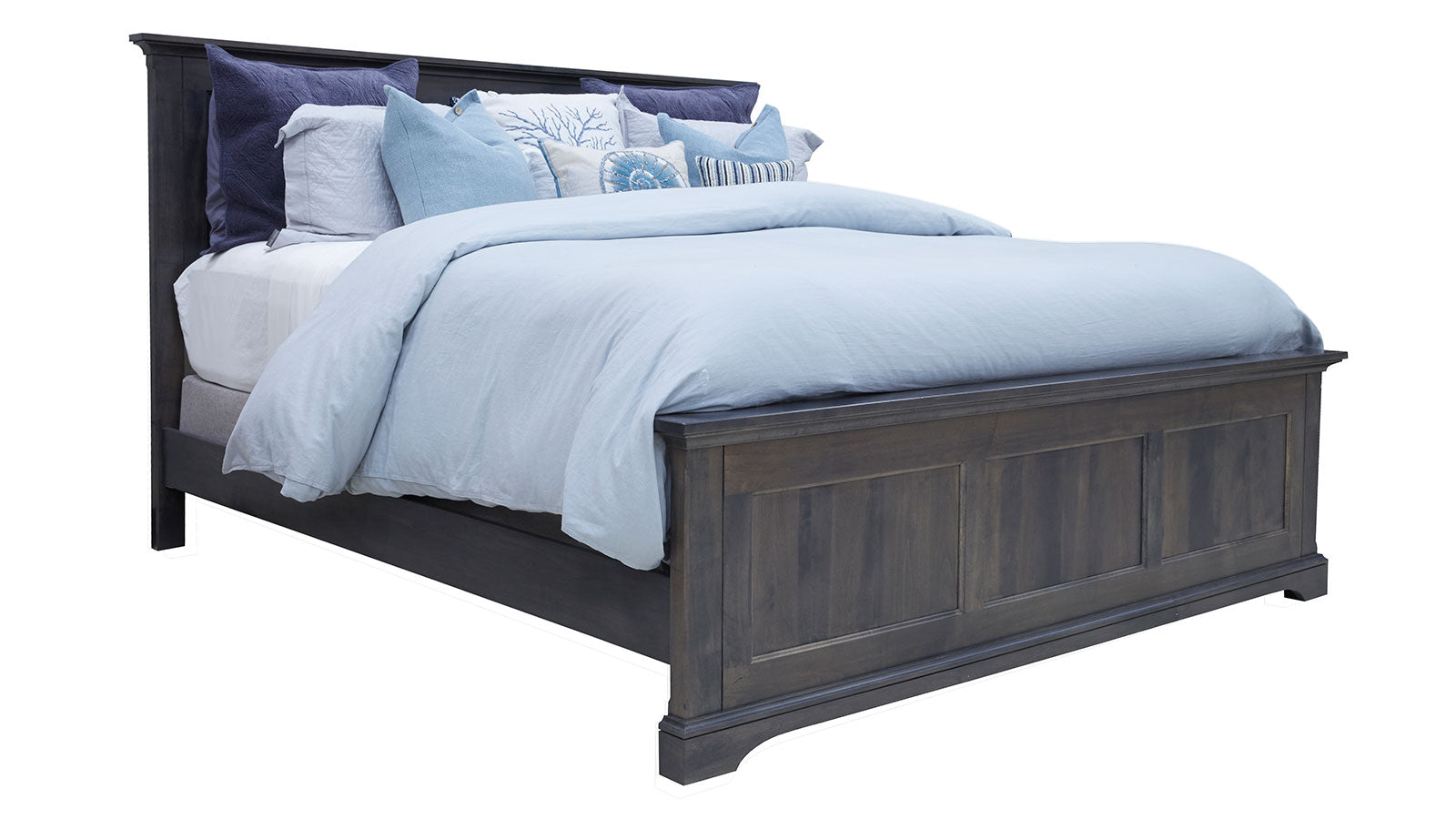 Heights Blvd Antique Slate Queen Bed