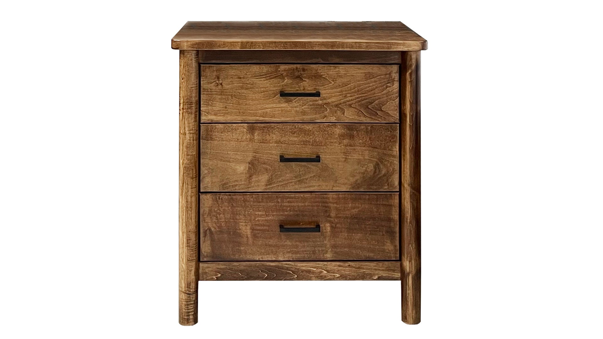 Jasmine 3 Drawer Nightstand