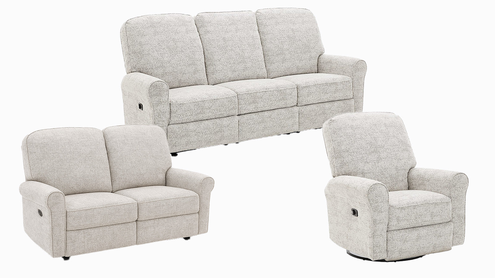 JOSEY 3PC POWER RECLINING LIVINGROOM SET