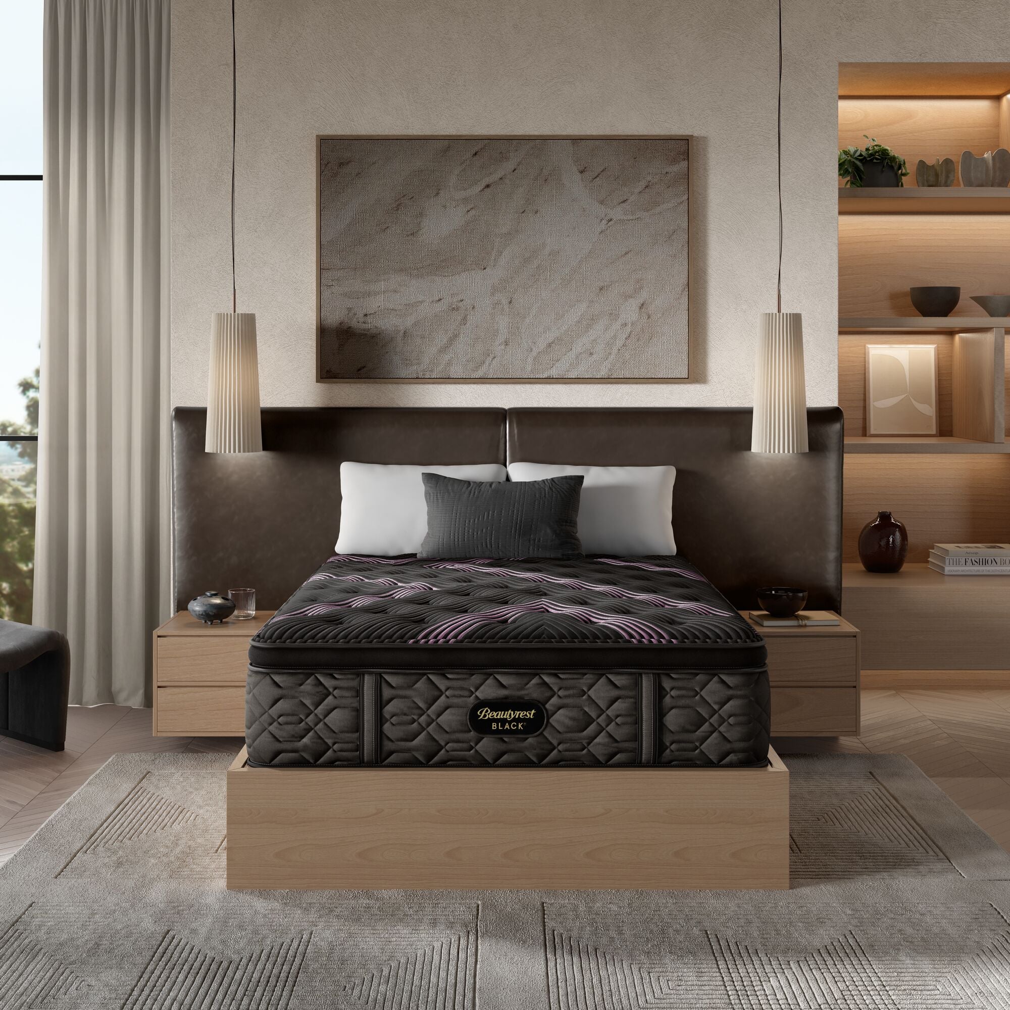 King Size Beautyrest Black Series 2 Plush Pillowtop Mattress