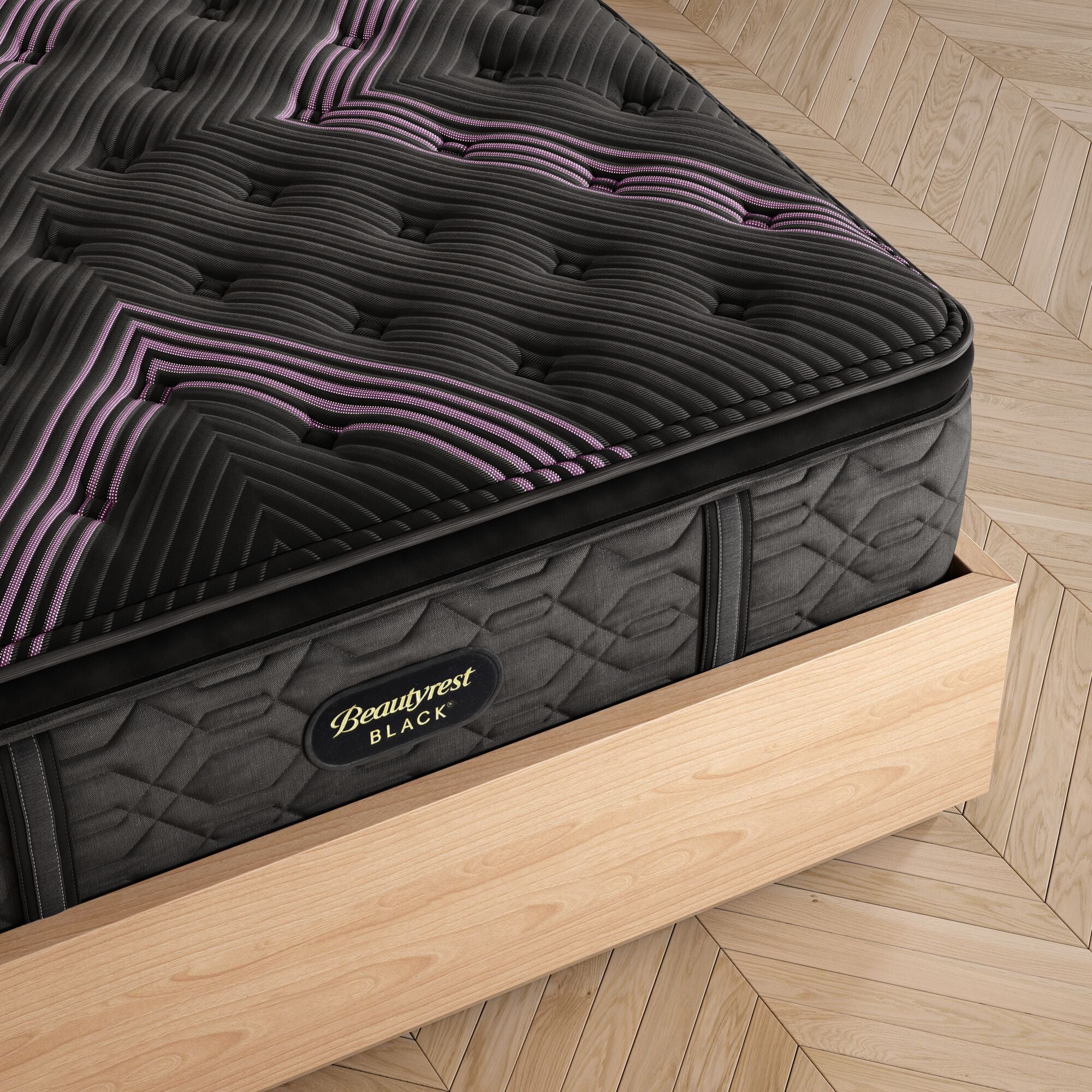 King Size Beautyrest Black Series 2 Plush Pillowtop Mattress 4 King Size Beautyrest Black Series 2 Plush Pillowtop Mattress